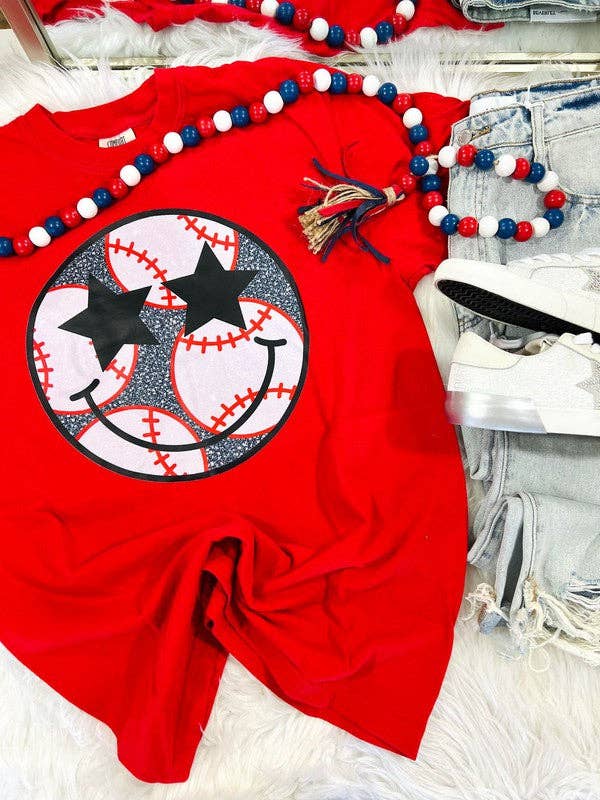 Star Eye Baseball Happy Tee Hoodie, Sweatshirt | PodTeesHub.com