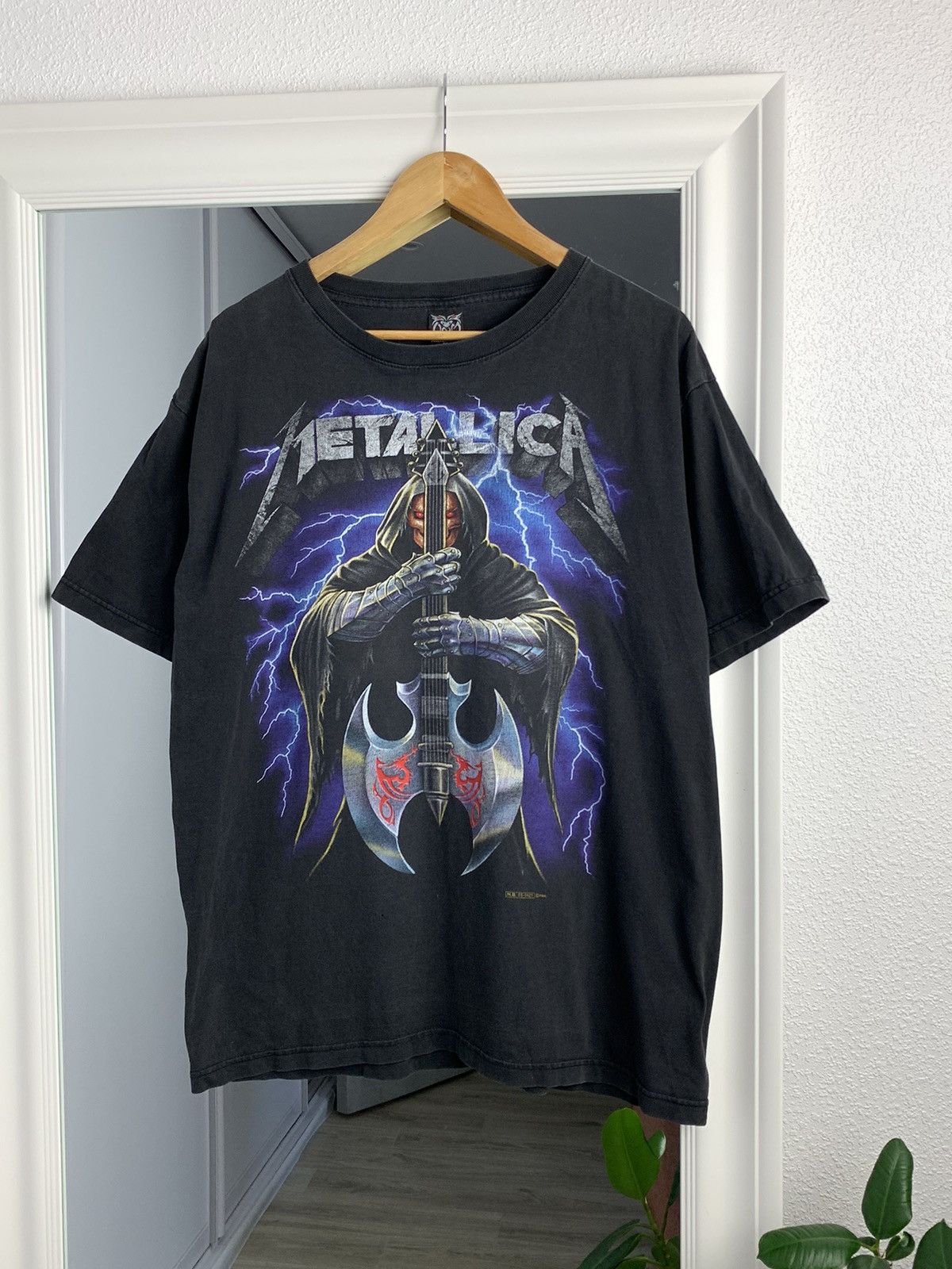 Vintage 90s Metallica Art Graphic T Shirt Tee Skull Size Xl Hoodie, Sweatshirt | PodTeesHub.com