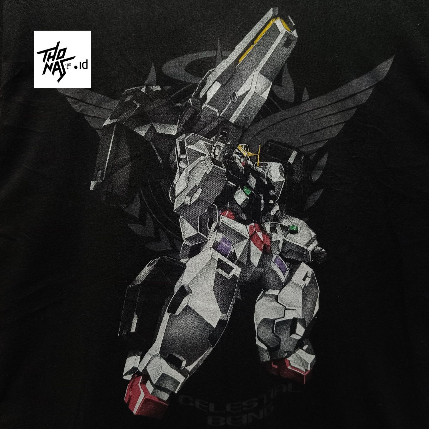 Anime Rare Vintage Gundam 00 Celestial Being Anime Manga Mecha T-Shirts, Hoodie, Sweatshirt | PodTeesHub.com
