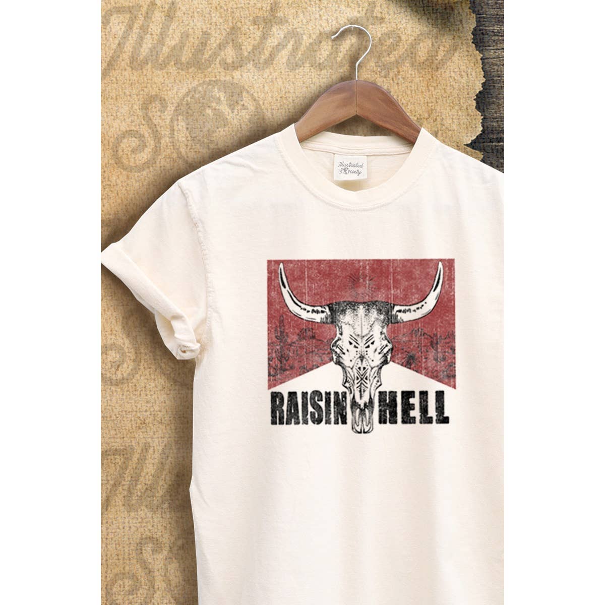 Raisin Hell Vintage Graphic  Tee Hoodie, Sweatshirt | PodTeesHub.com