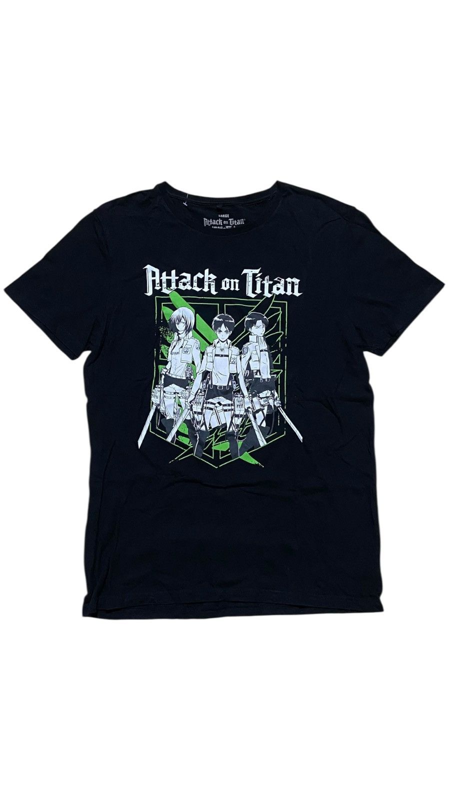 Japanese Brand Hajime Isayama Attack On Titan Eren Mikasa Levi Tee Hoodie, Sweatshirt | PodTeesHub.com