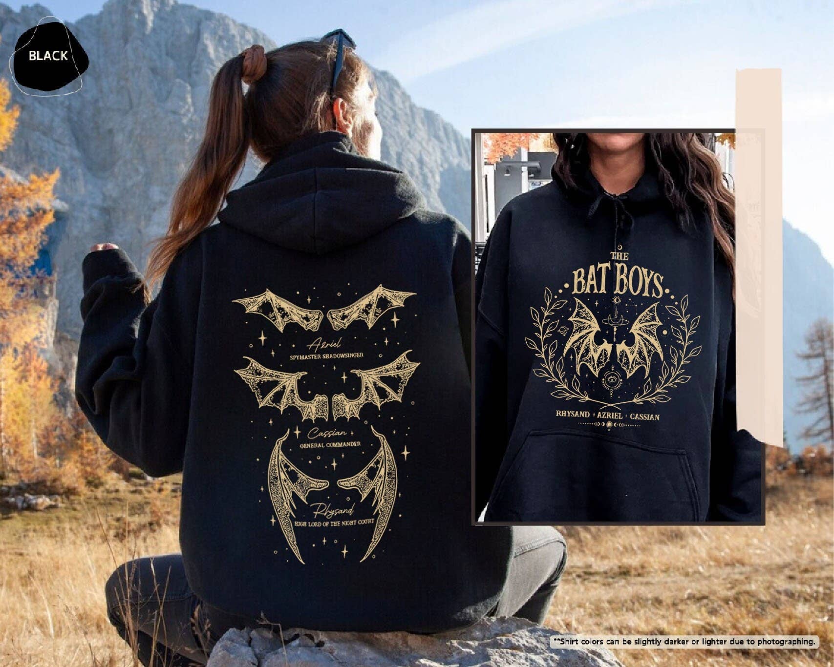 Acotar Bat Boys Sweatshirt - Night Court Hoodie Gift T-Shirts | PodTeesHub.com
