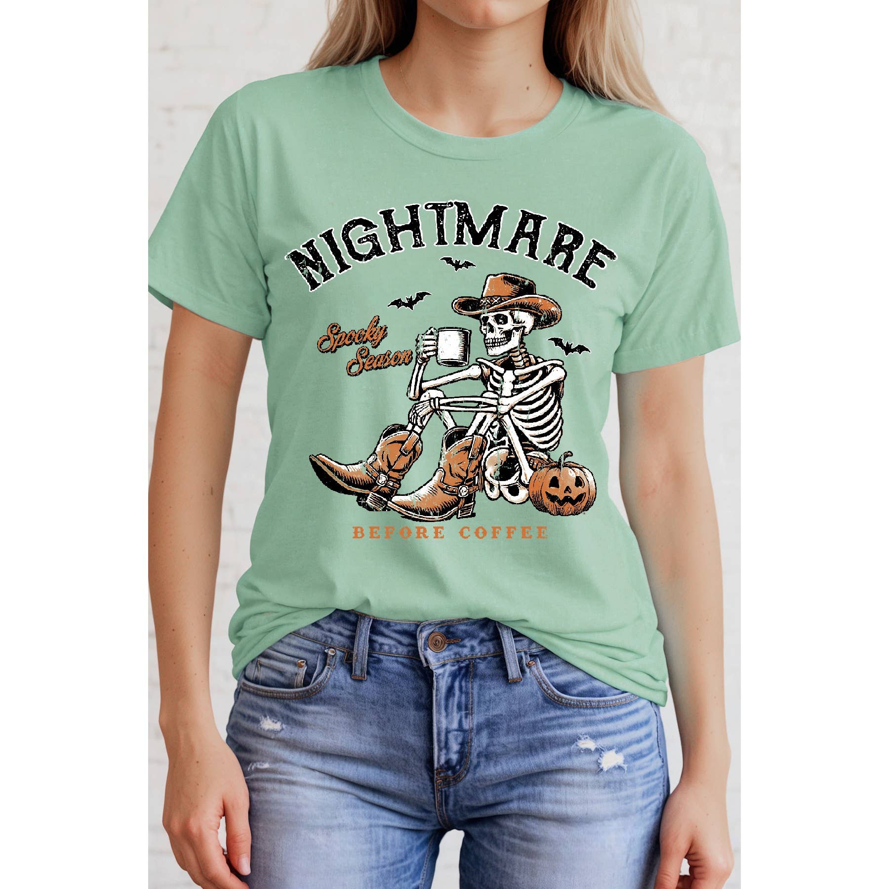 Spooky Season Nightmare Short Sleeve Tee Hoodie, Sweatshirt | PodTeesHub.com