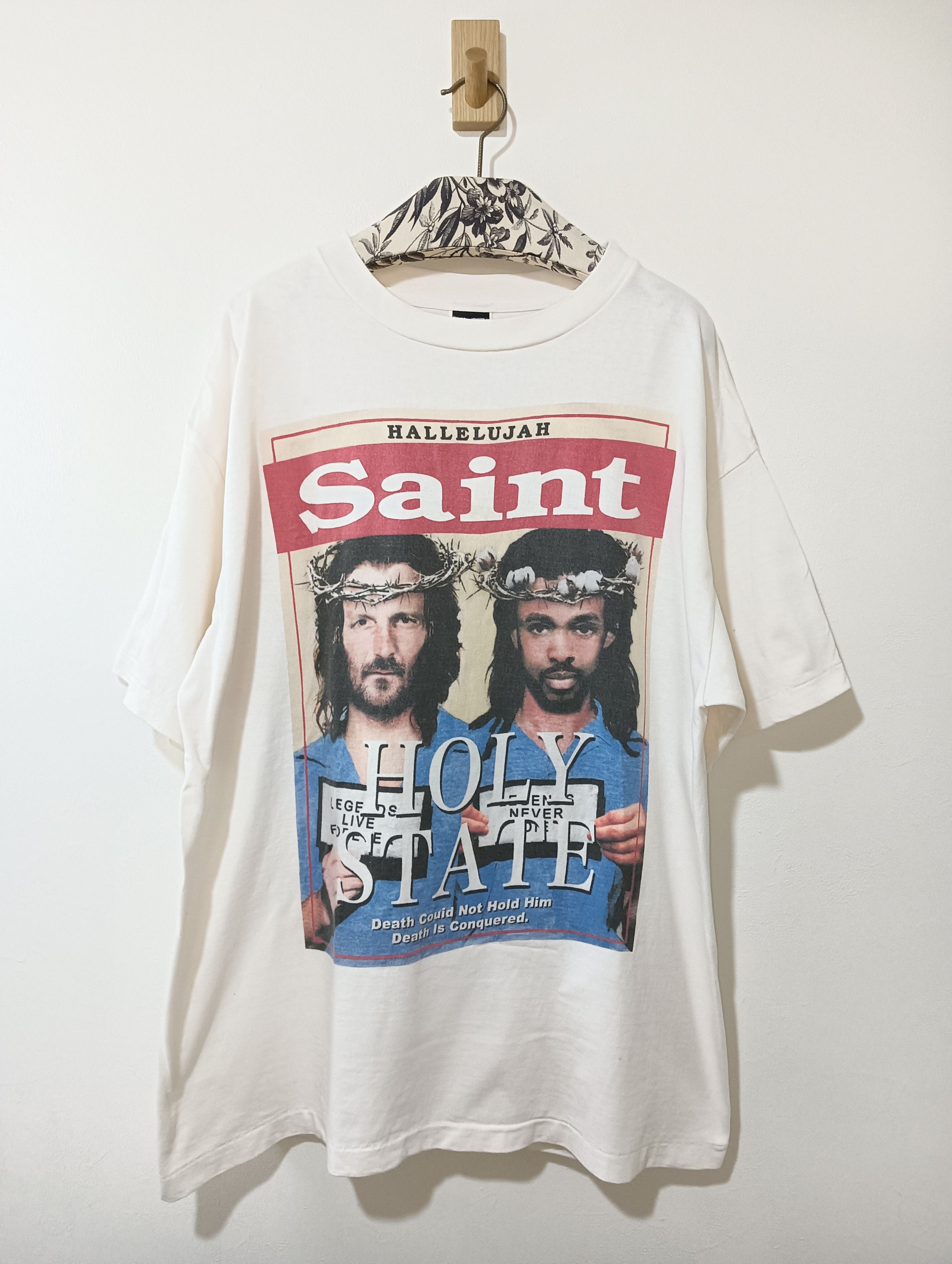 Saint Michael Holy State Tee Hoodie, Sweatshirt | PodTeesHub.com