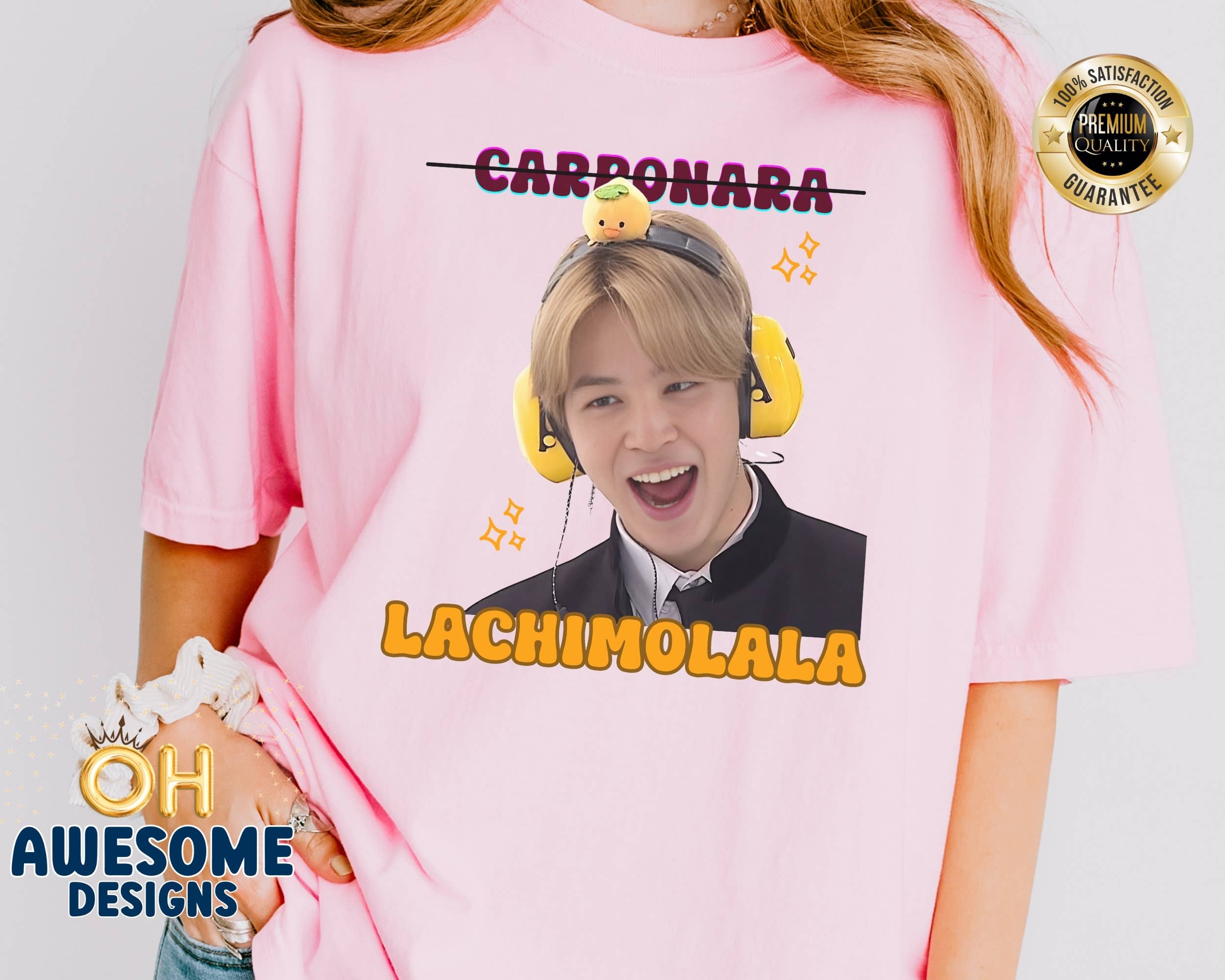 Bts Jimin Lachimolala Funny Tee - Comfortcolors Gift Hoodie, Sweatshirt | PodTeesHub.com
