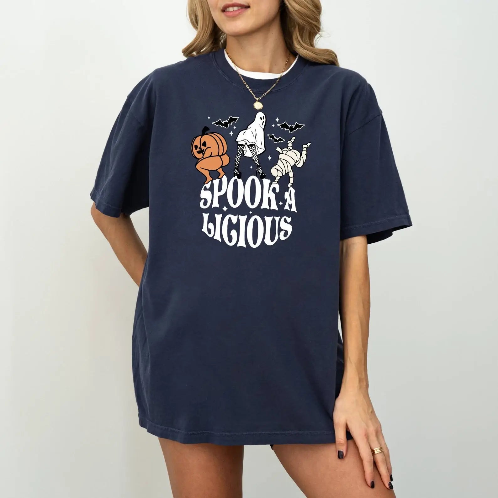 Spookalicious T-Shirt Hoodie, Sweatshirt | PodTeesHub.com
