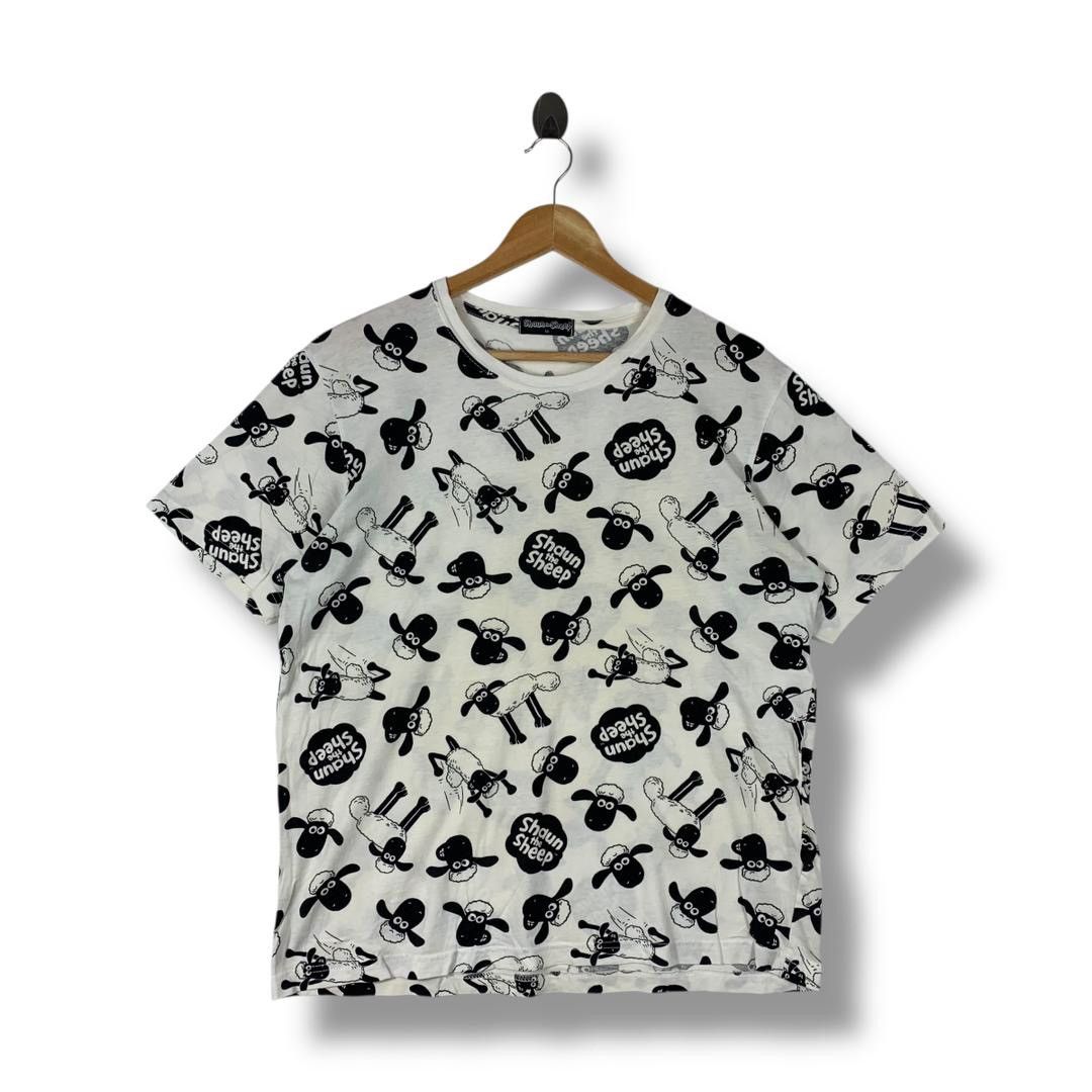 Other Shaun The Sheep Full Printed Cartoon Tee Hoodie, Sweatshirt | PodTeesHub.com