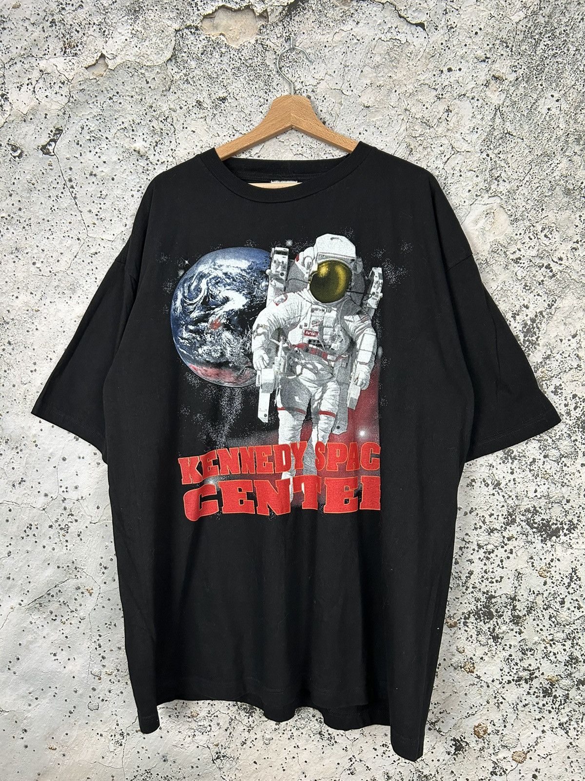 Vintage Kennedy Space Center Nasa 90s Graphic Tee Rare Hoodie, Sweatshirt | PodTeesHub.com
