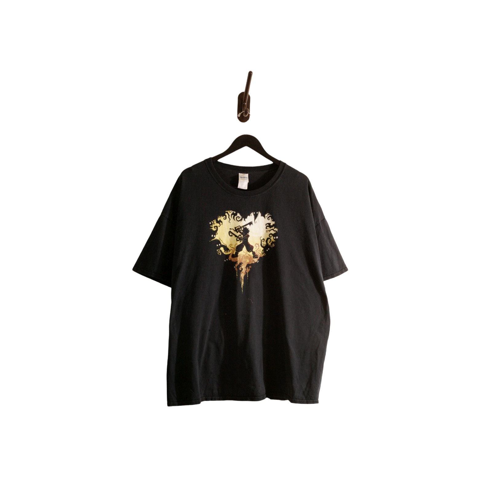 Vintage Kingdom Hearts Anime Video Game T Shirt Tee Graphic 3xl Xxxl Hoodie, Sweatshirt | PodTeesHub.com