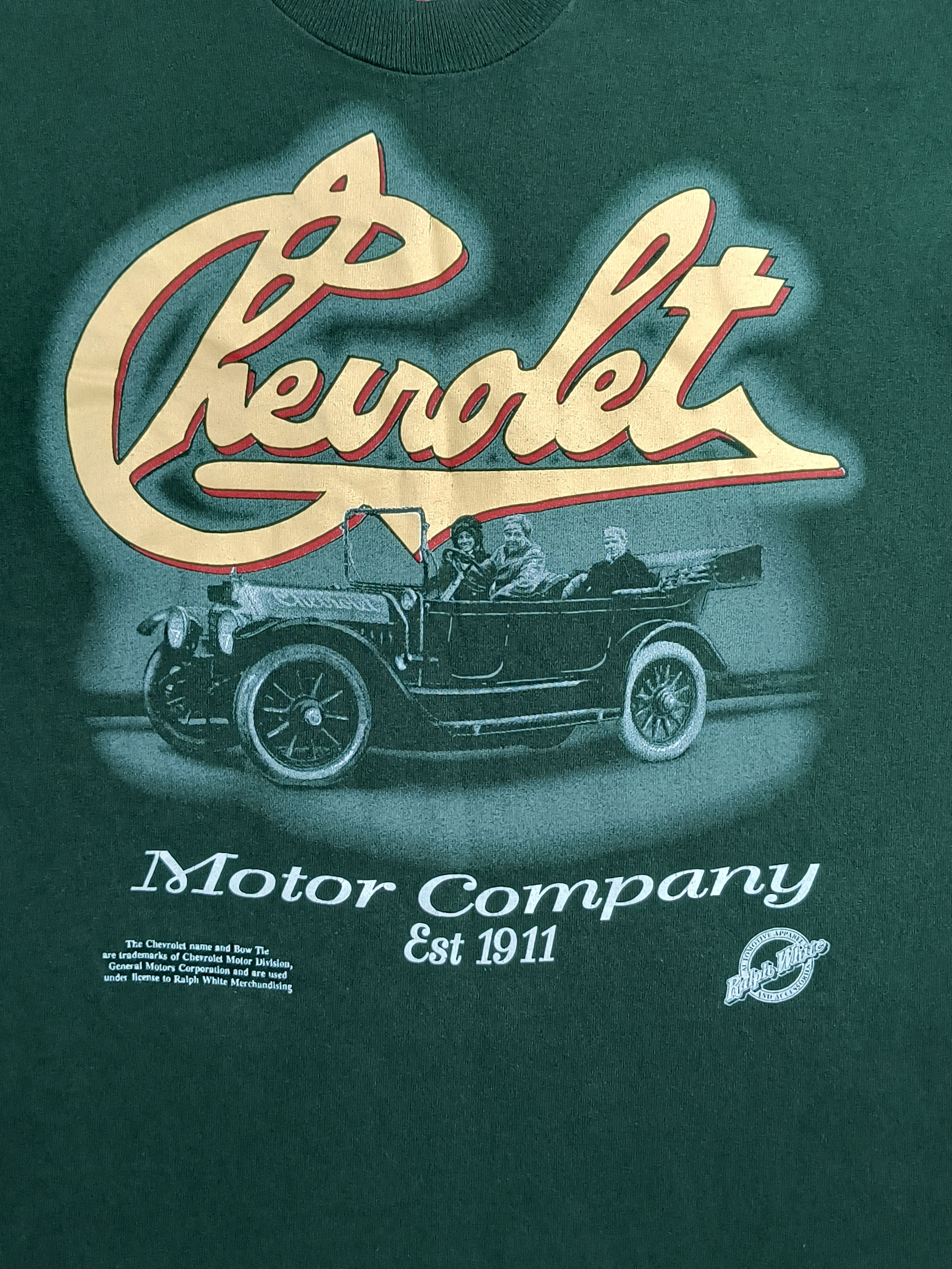 Fruit Of The Loom Vintage Chevrolet Motor Company 80s Tee Hoodie, Sweatshirt | PodTeesHub.com