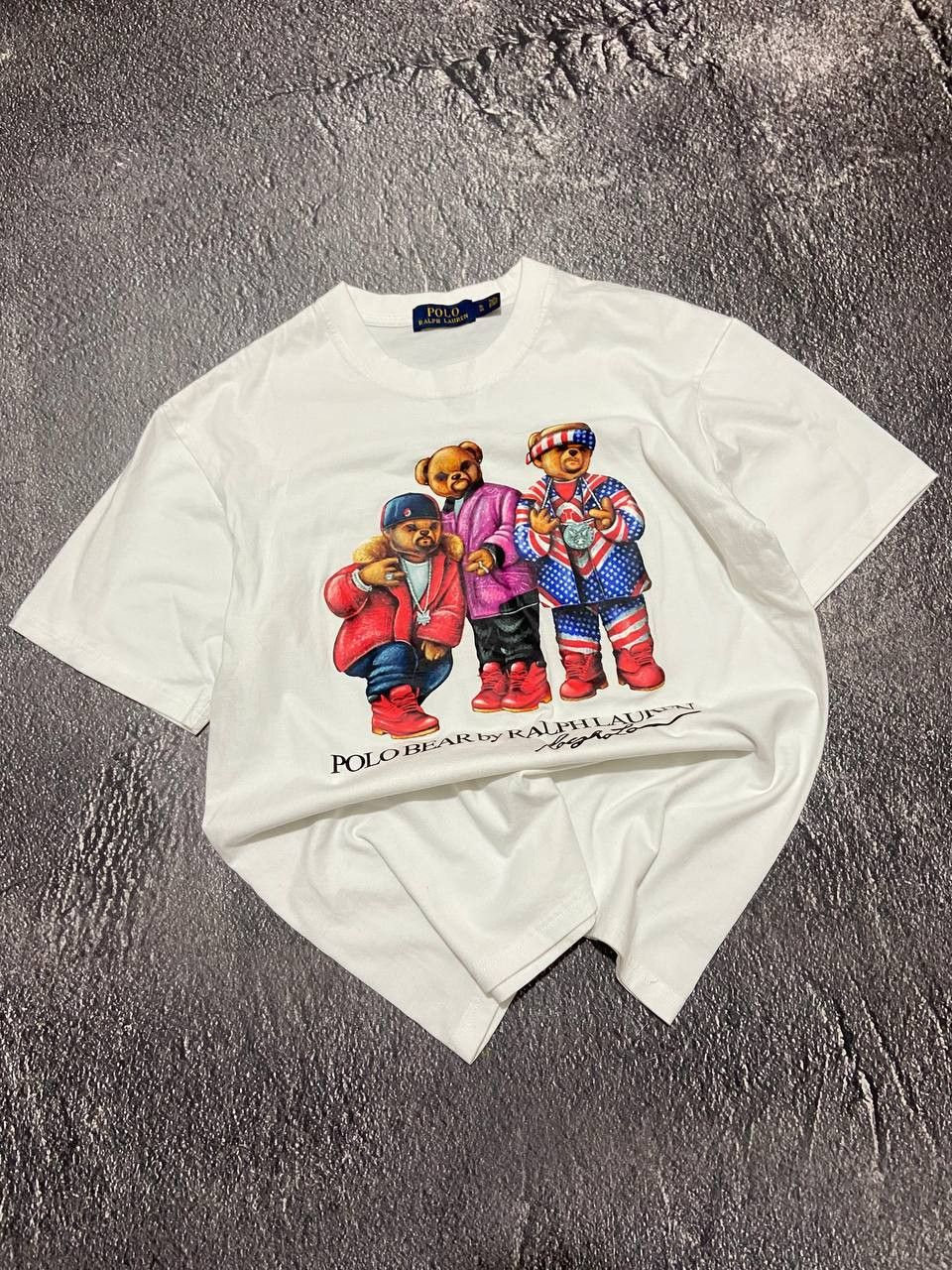Ralph Lauren Polo Ralph Lauren 3d Hip Hop Bears Big Print Print Tee Hoodie, Sweatshirt | PodTeesHub.com