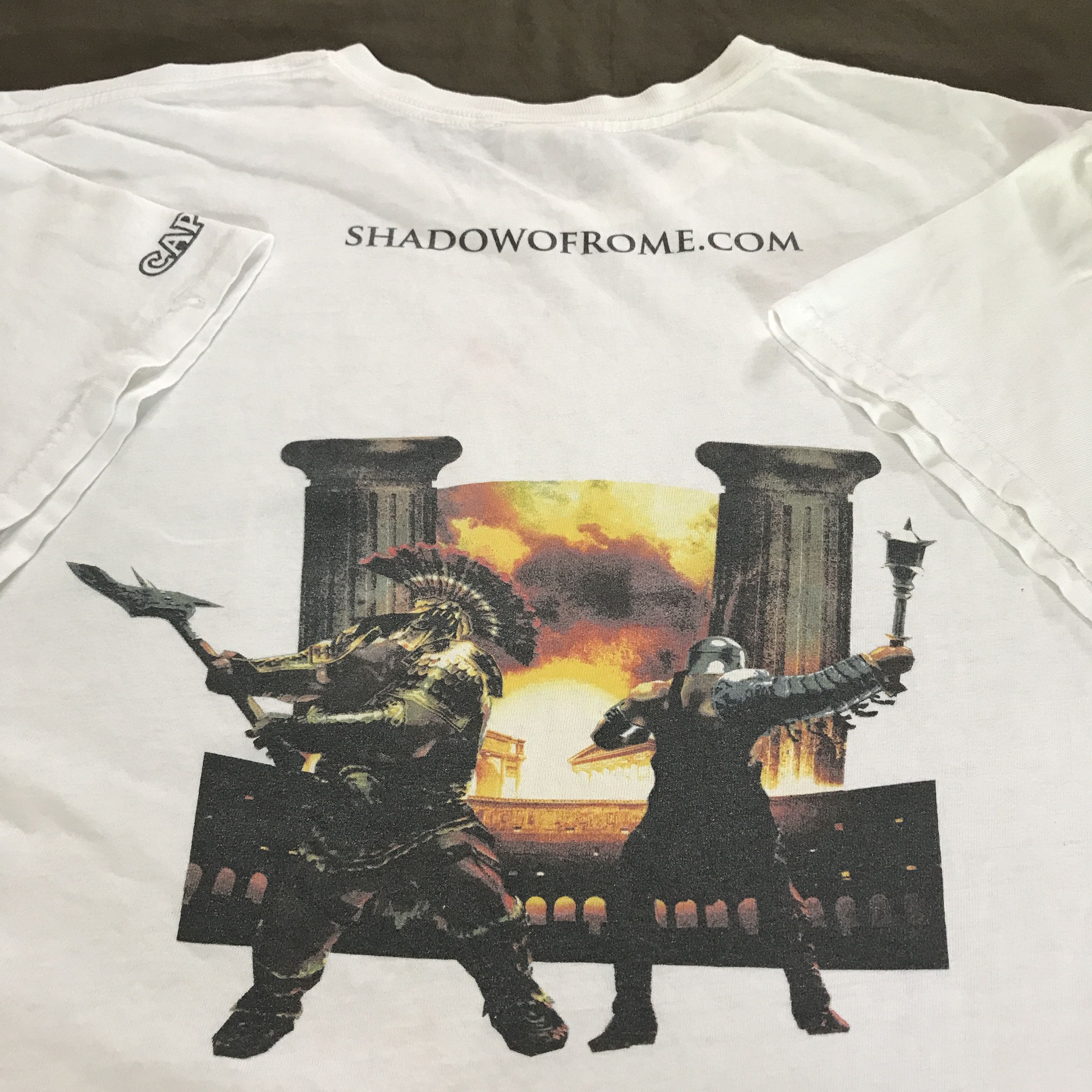 Playstation X Vintage Vintage Y2k Shadow Of Rome Game Capcom Promo Tee Hoodie, Sweatshirt | PodTeesHub.com