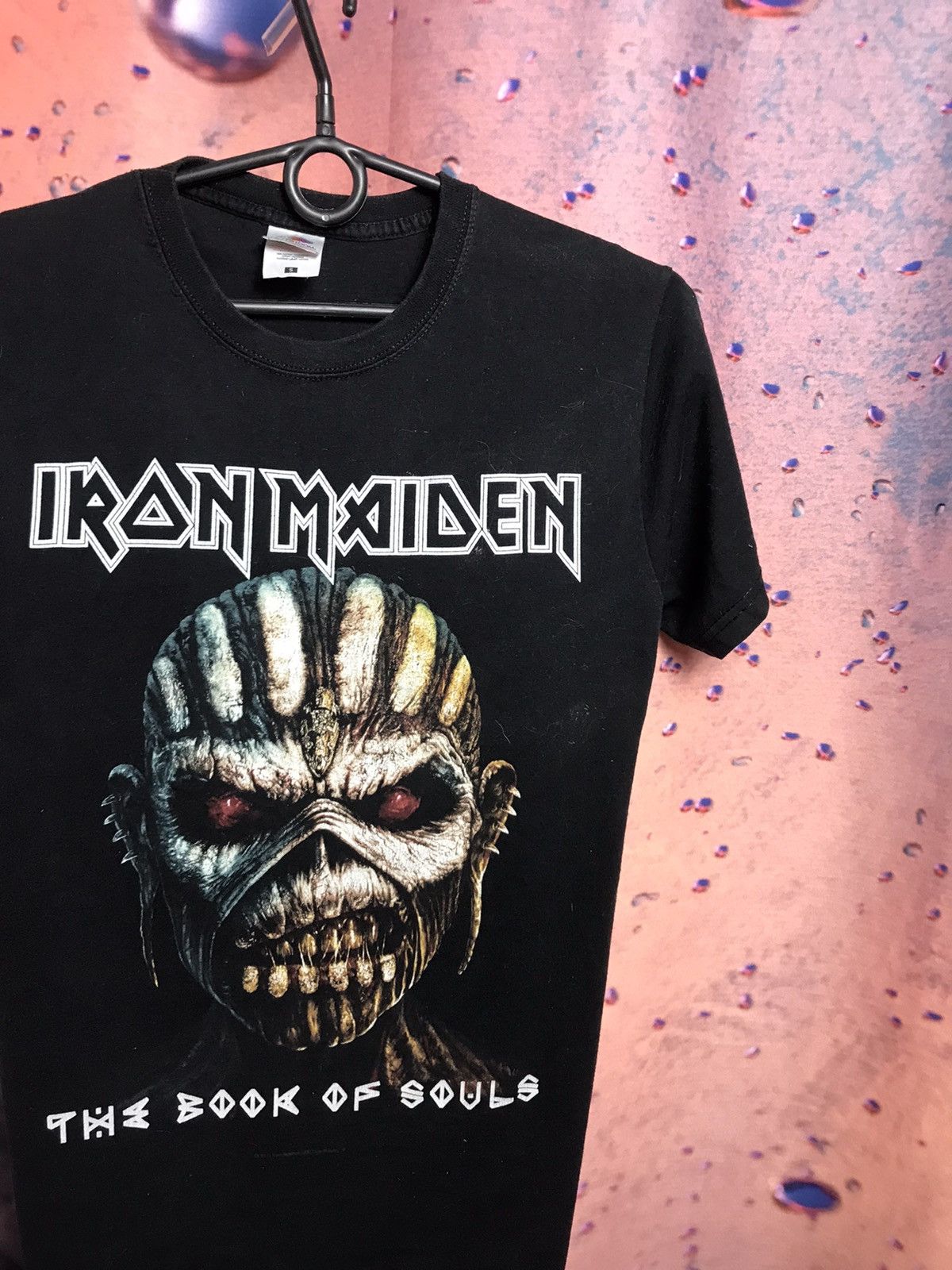 Iron Maiden X Vintage Vintage Iron Maiden Band Rock Tee Hoodie, Sweatshirt | PodTeesHub.com