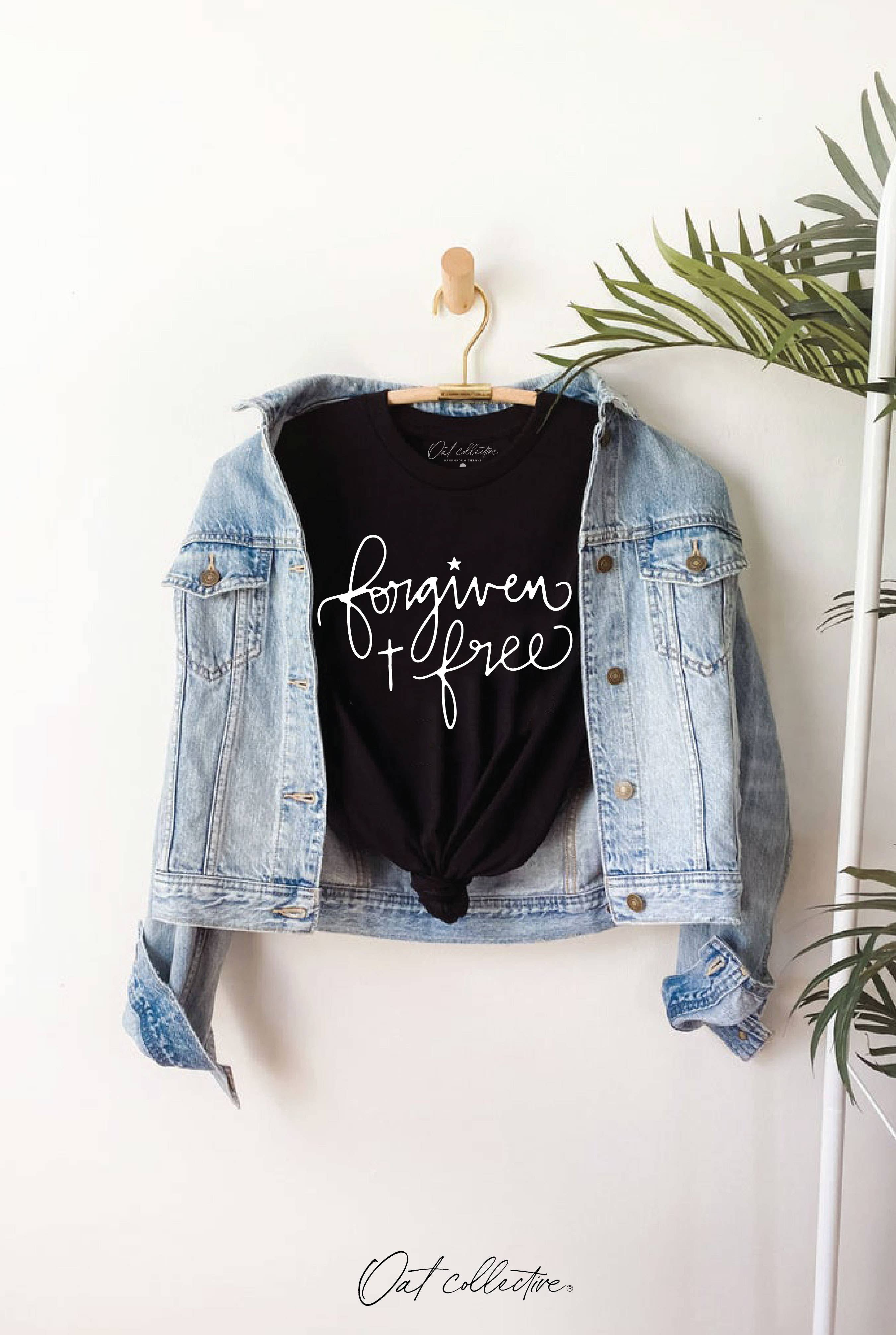 Forgiven Free Graphic T-Shirt Hoodie, Sweatshirt | PodTeesHub.com