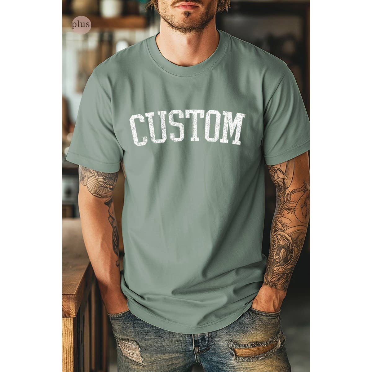 Custom Design Man Vintage Graphic Plus Tee Hoodie, Sweatshirt | PodTeesHub.com