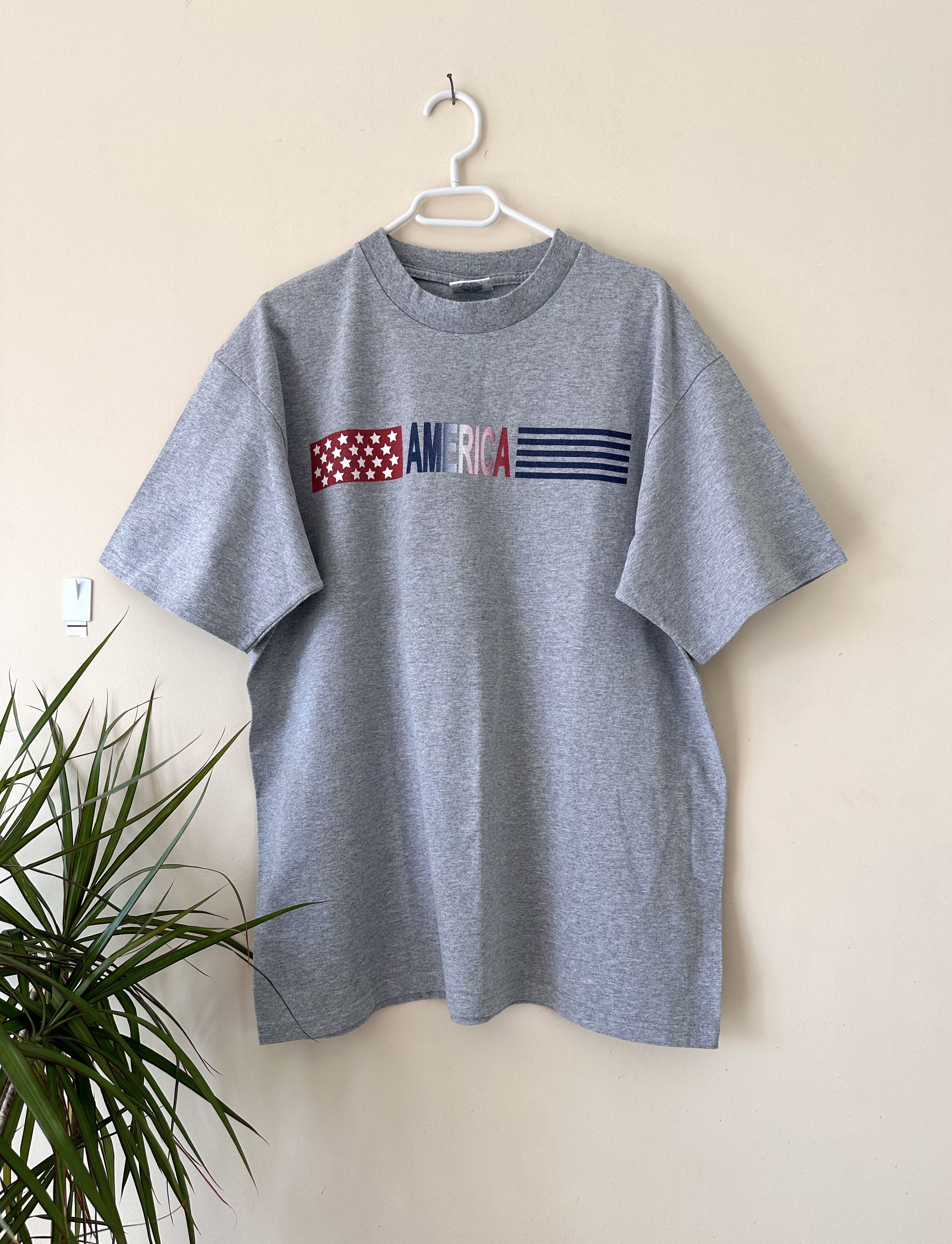 Vintage Usa America Tee 90s Nba Nhl Hoodie, Sweatshirt | PodTeesHub.com