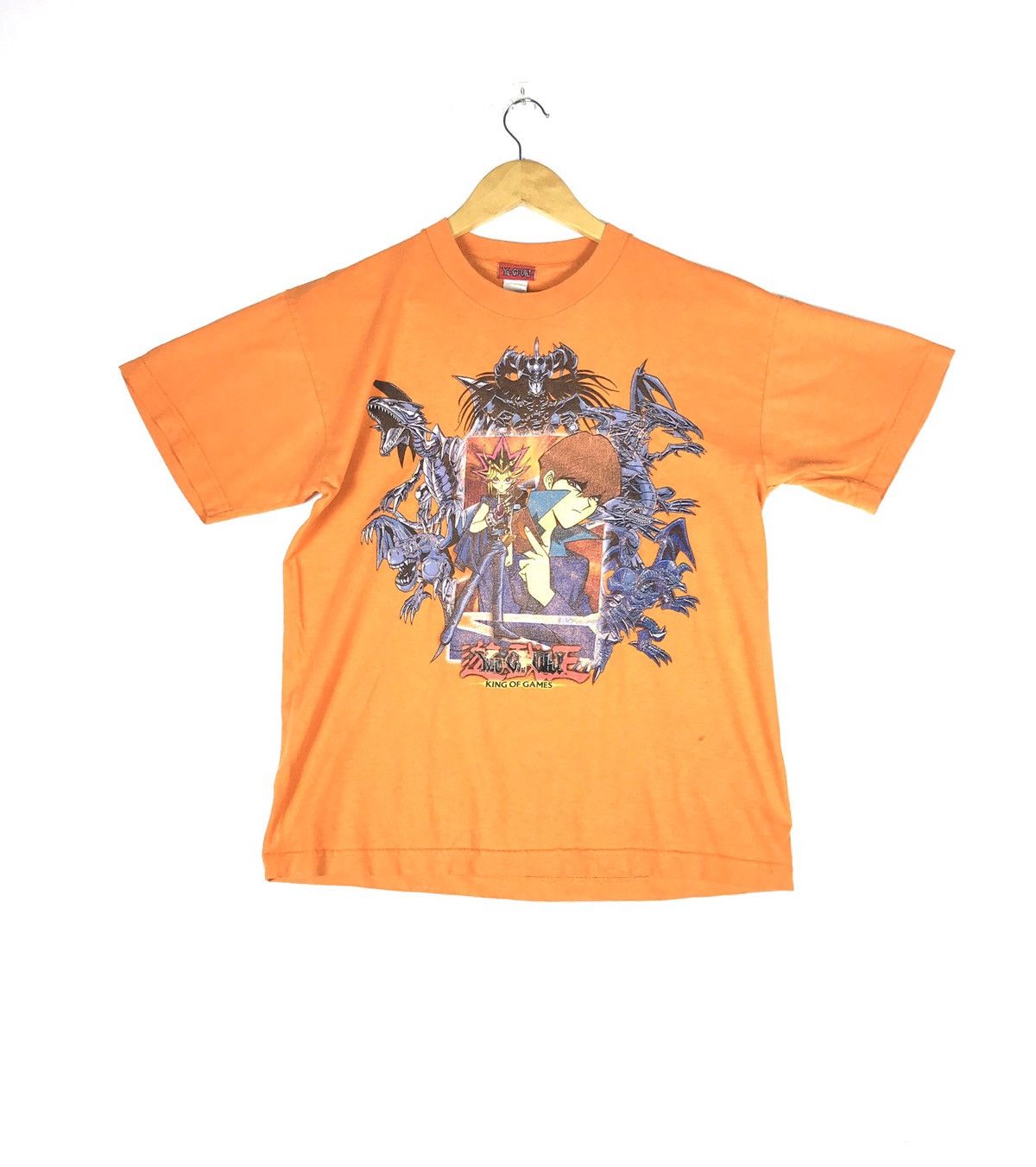 Vintage 90s 1996 Yu Gi Oh King Of Games Manga Promo T Shirts Hoodie, Sweatshirt | PodTeesHub.com
