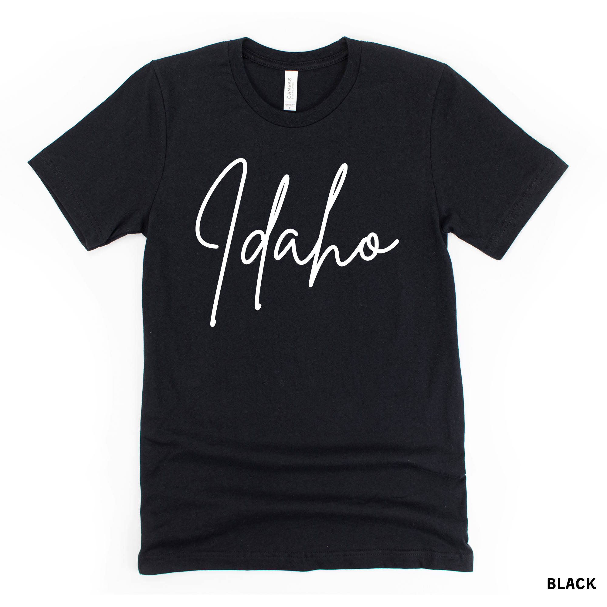 Simple Idaho Cursive Tshirt 004 Hoodie, Sweatshirt | PodTeesHub.com