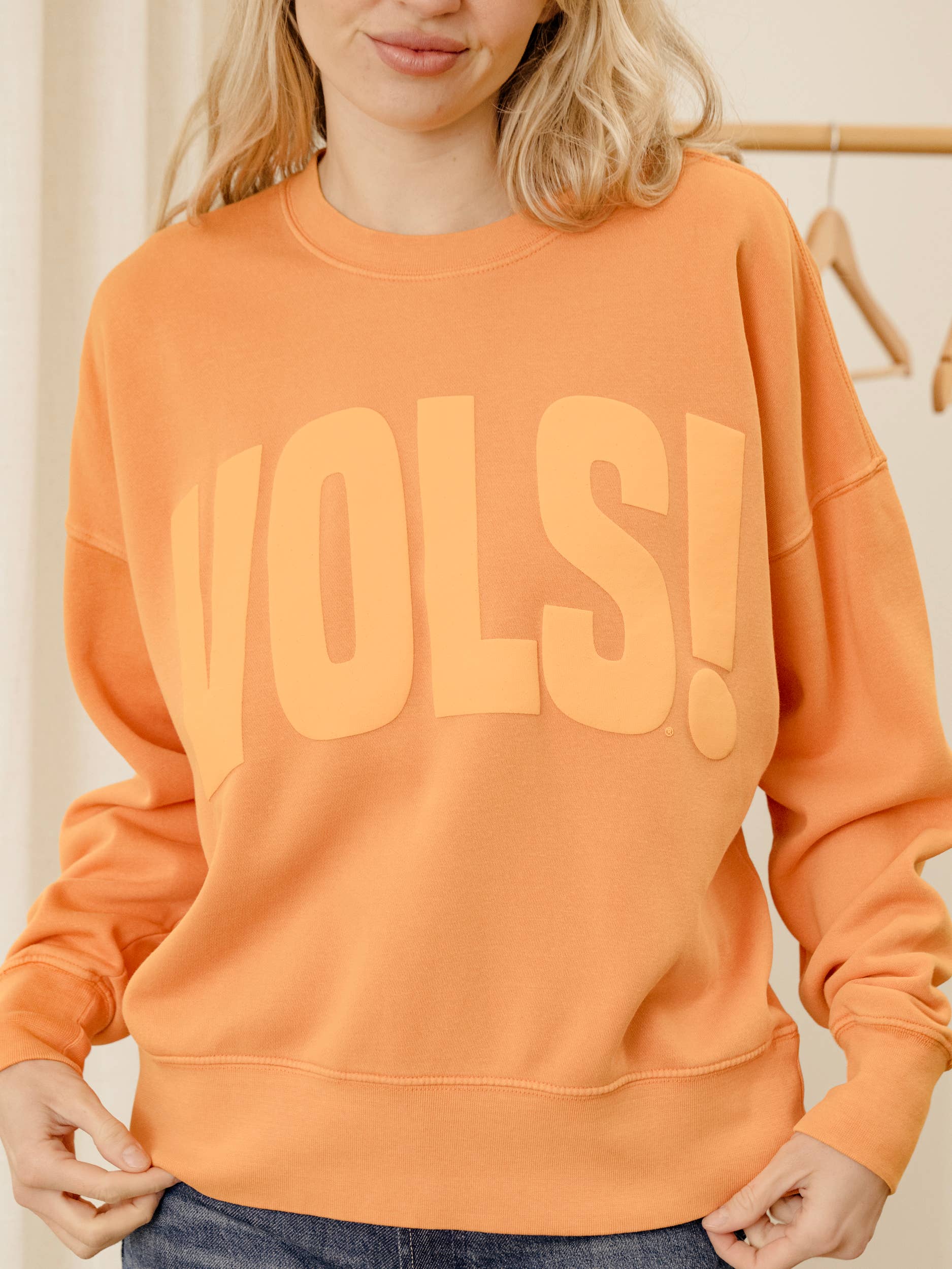 Tennessee Vols Mono Puff Orange Hi-Dive Sweatshirt T-Shirts, Hoodie | PodTeesHub.com