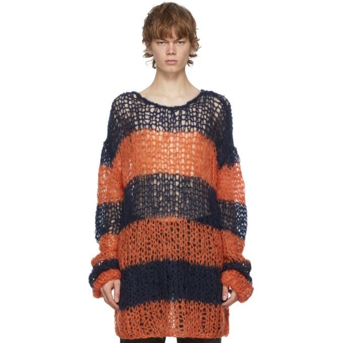 Simons Raf Simons Mohair Stripe Punk Sweater T-Shirts, Hoodie, Sweatshirt | PodTeesHub.com