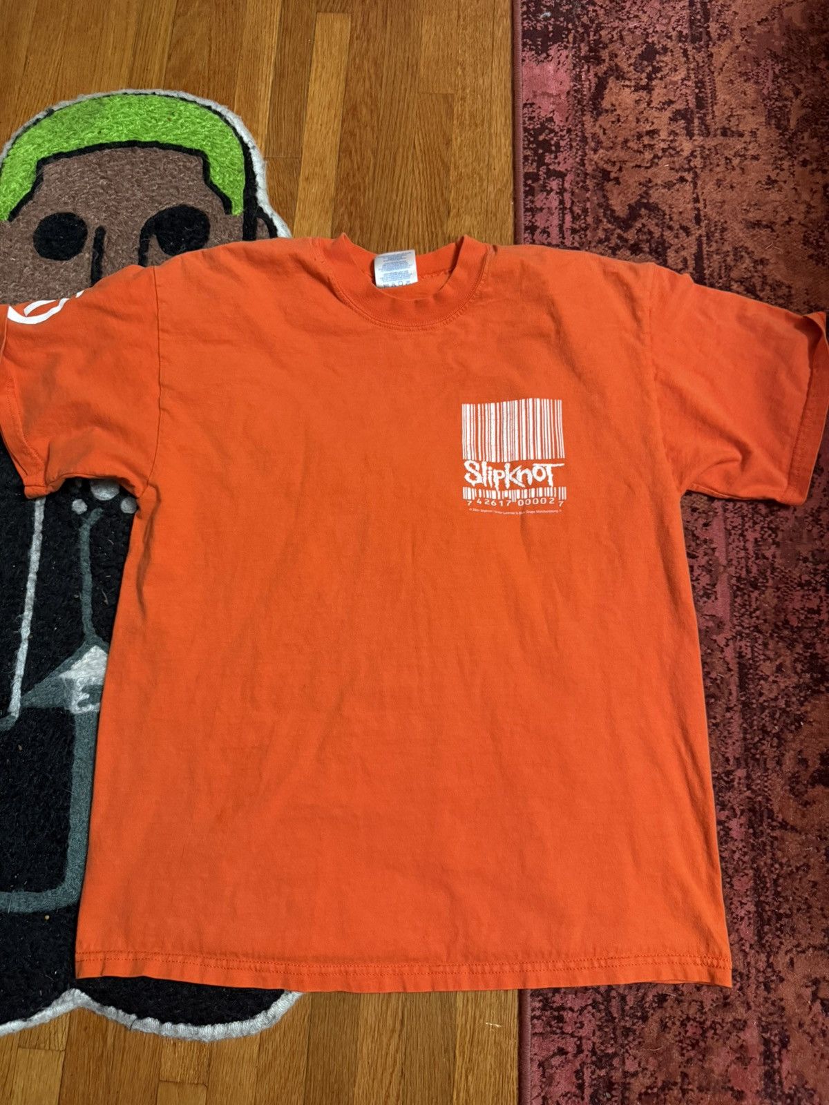 Band Tees Slipknot Barcode Tee Hoodie, Sweatshirt | PodTeesHub.com