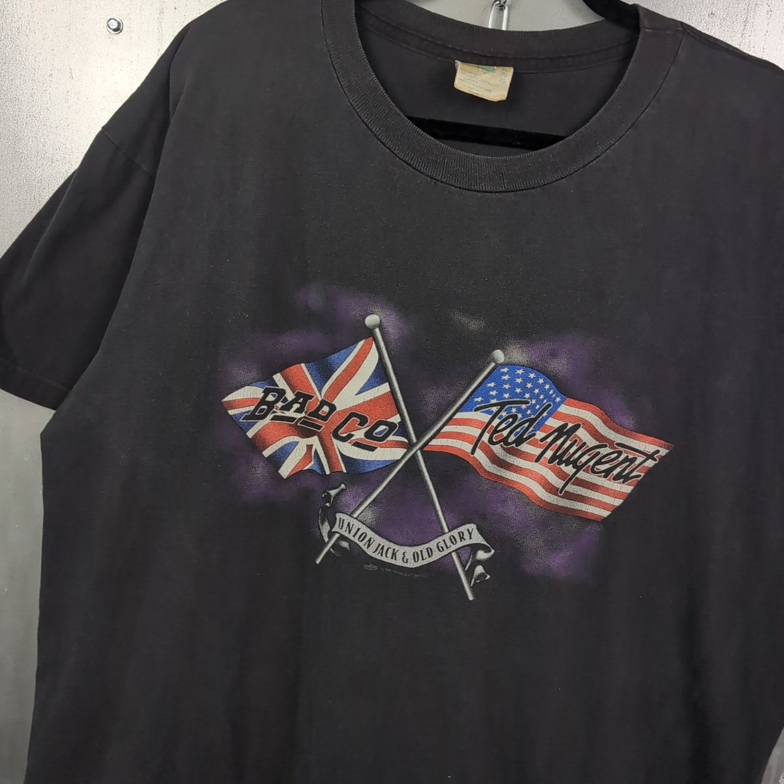 Vintage Bad Company Ted Nugent Winterland Vintage 90s Band T Shirt Hoodie, Sweatshirt | PodTeesHub.com