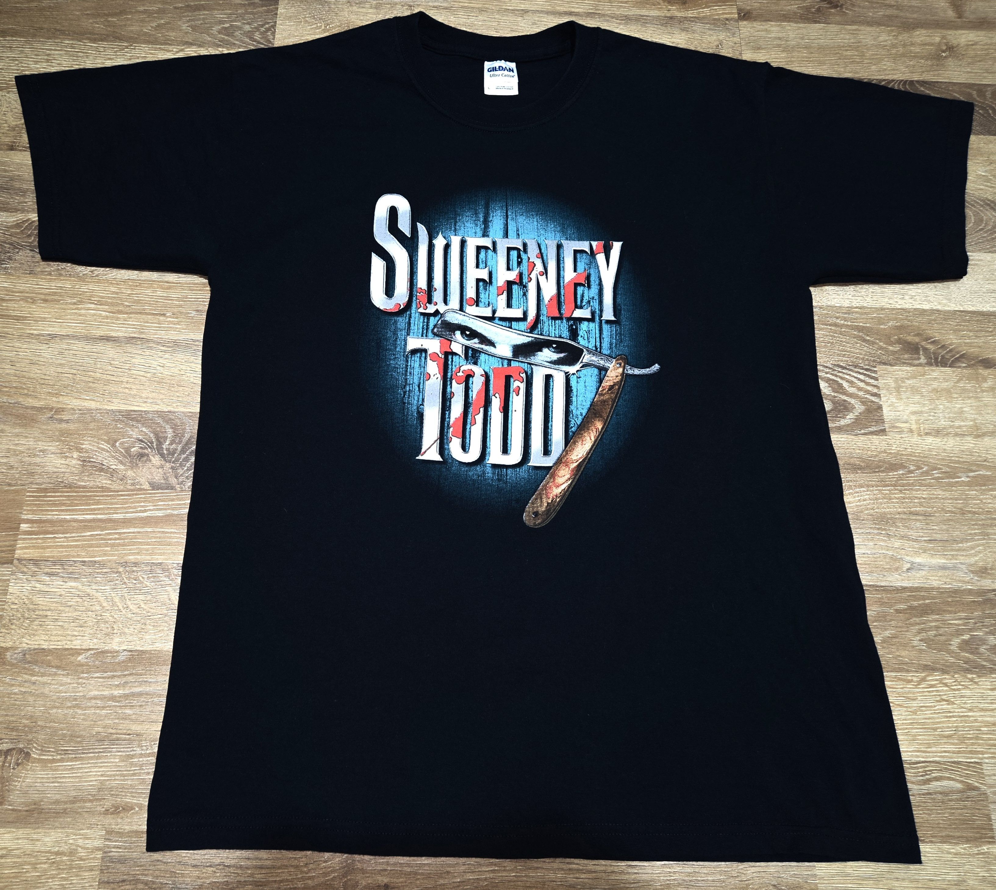 Vintage Y2k Sweeney Todd Film Promo Movie Johny Depp T-Shirts, Hoodie, Sweatshirt
