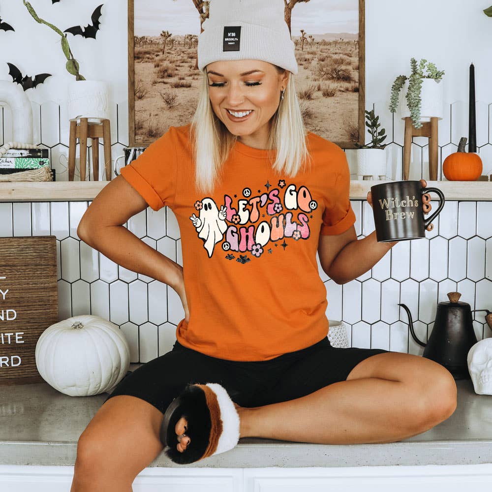 Let's Go Ghouls Everyday Tee Hoodie, Sweatshirt | PodTeesHub.com