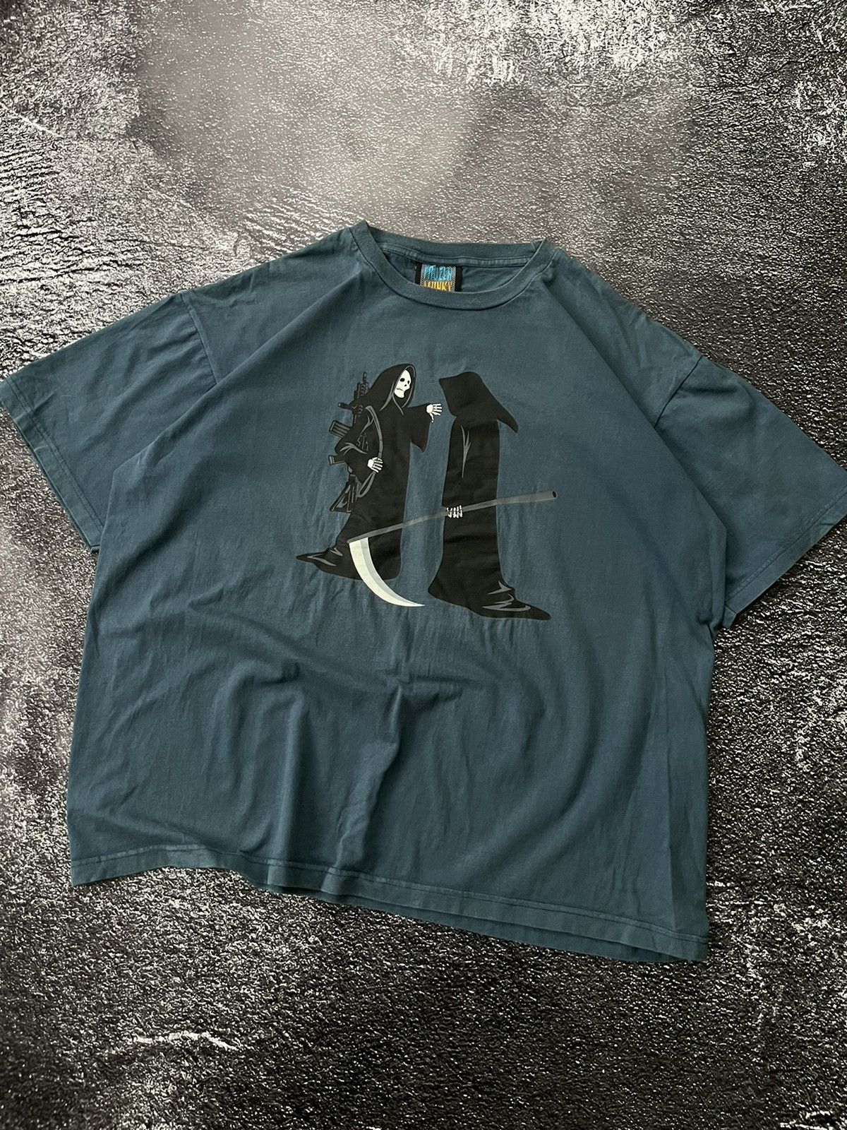 Vintage Frozen Munky The Grim Reaper S Vintage T Shirt Hoodie, Sweatshirt | PodTeesHub.com
