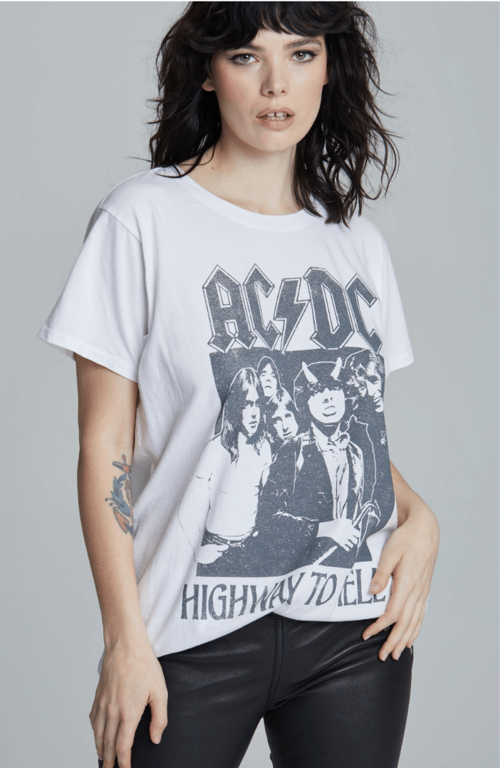 302312 - 430 Acdc Highway To Hell Uni Sex Tee Hoodie, Sweatshirt | PodTeesHub.com