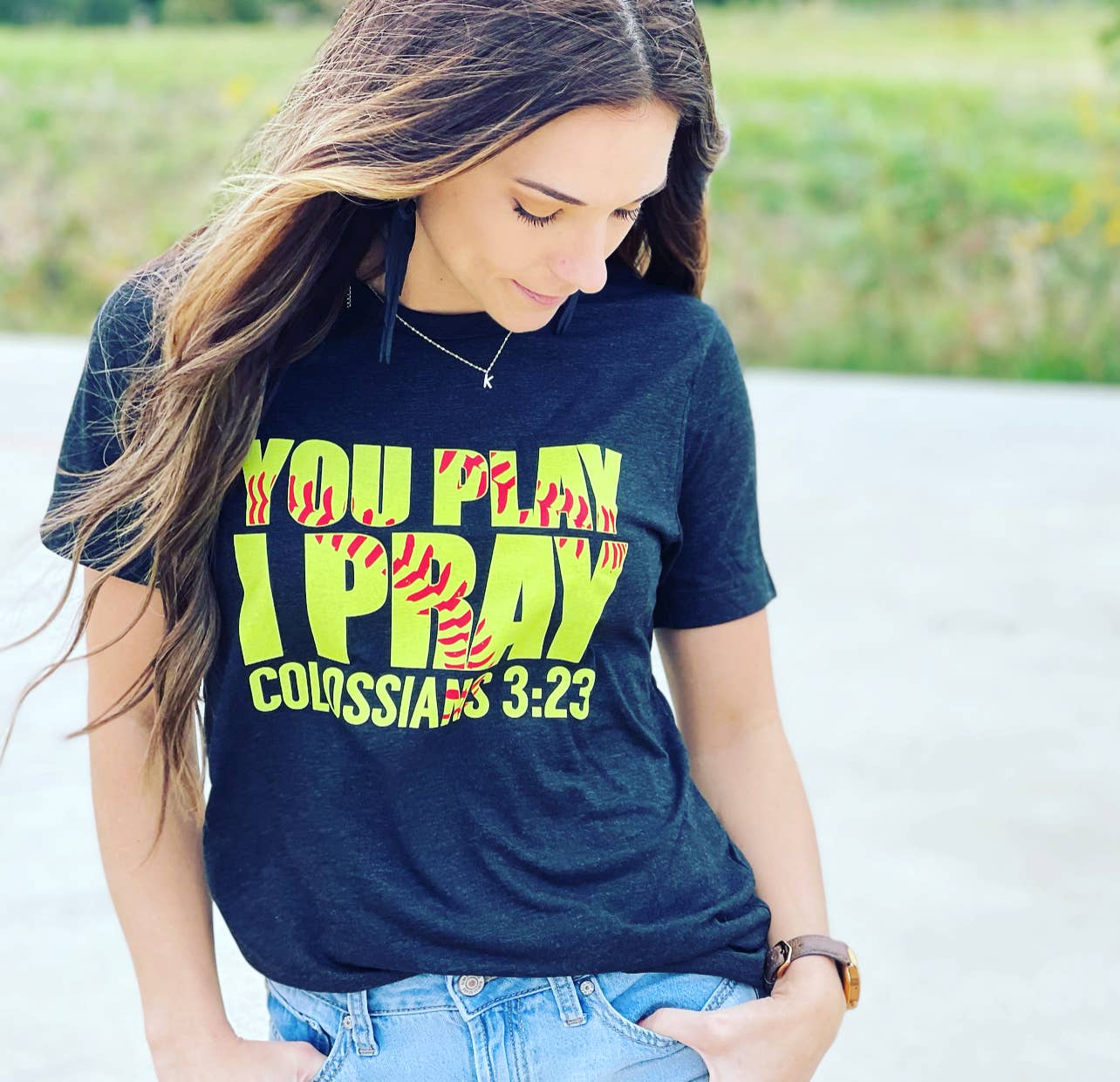 Softball Seams Tee | Christian Apparel | Softball Mom Hoodie, Sweatshirt | PodTeesHub.com