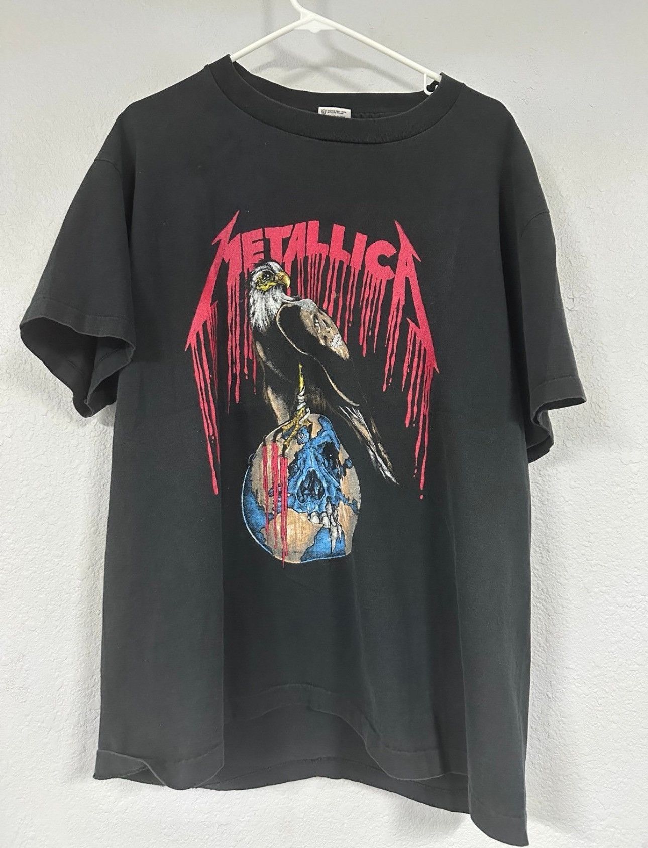 Vintage Metallica 1994 Eagle Pushead T-Shirts, Hoodie, Sweatshirt | PodTeesHub.com