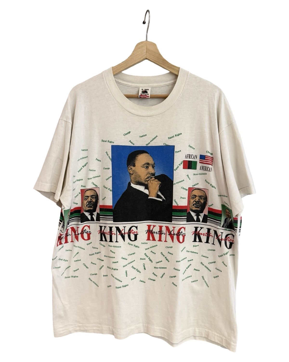 Rap Tees Vintage 90s Martin Luther King Jr I Have A Dream Rap Tee Hoodie, Sweatshirt | PodTeesHub.com