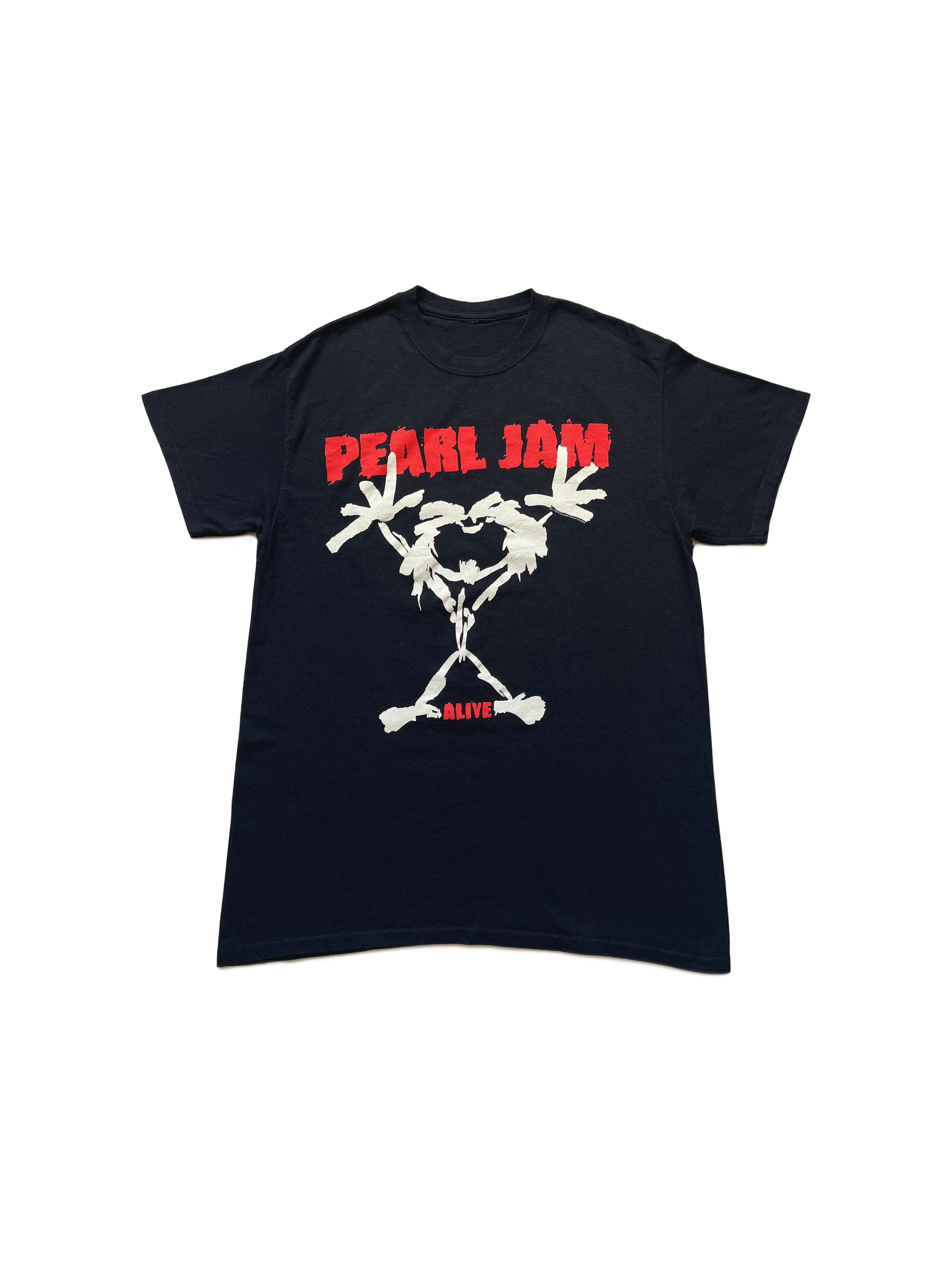 Band Tees Vintage Pearl Jam Alive Grunge Rock Band T Shirt Hoodie, Sweatshirt | PodTeesHub.com