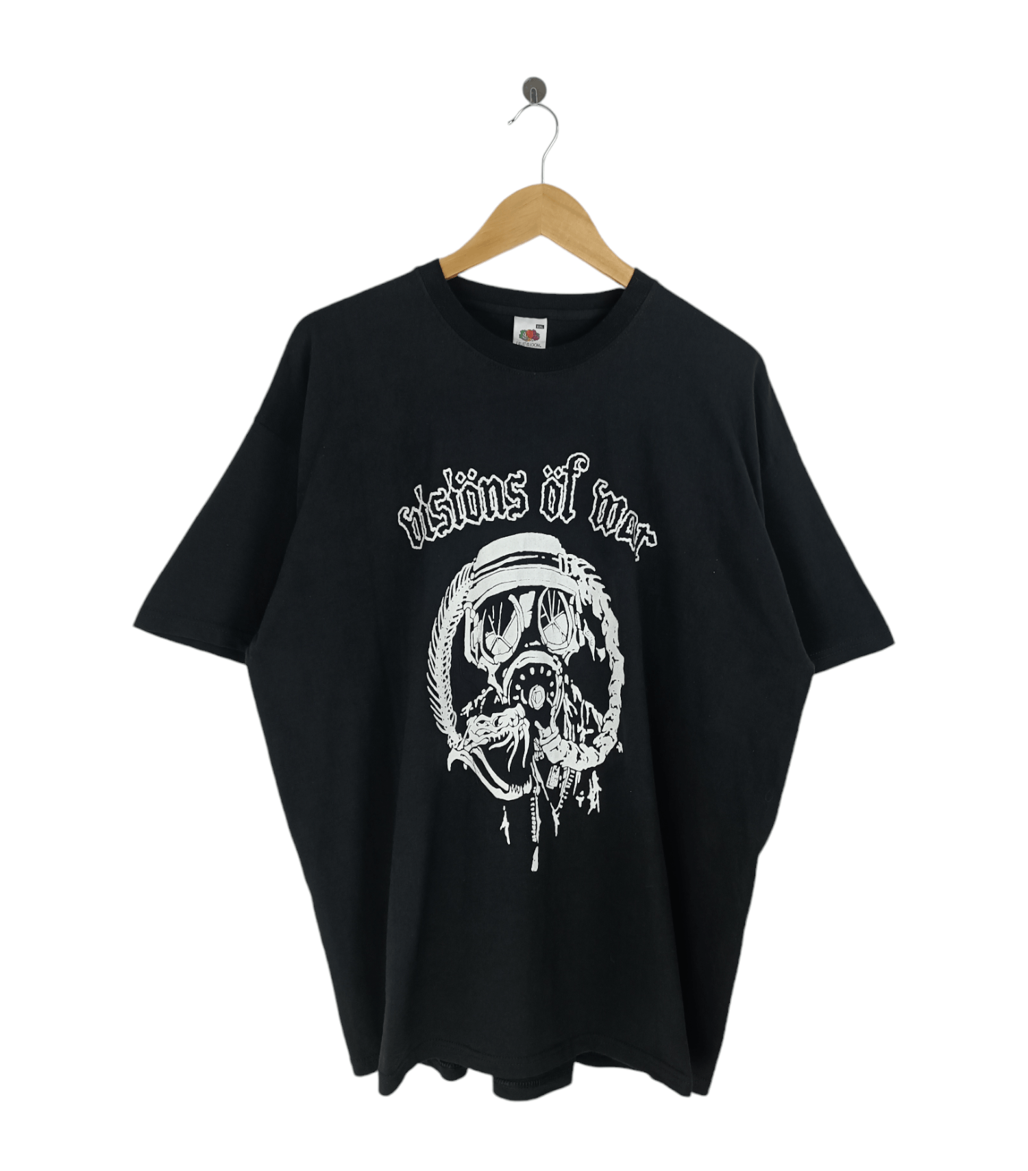 Band Tees Vintage Visions Of War Crust Core Punk Metal Tee Hoodie, Sweatshirt | PodTeesHub.com