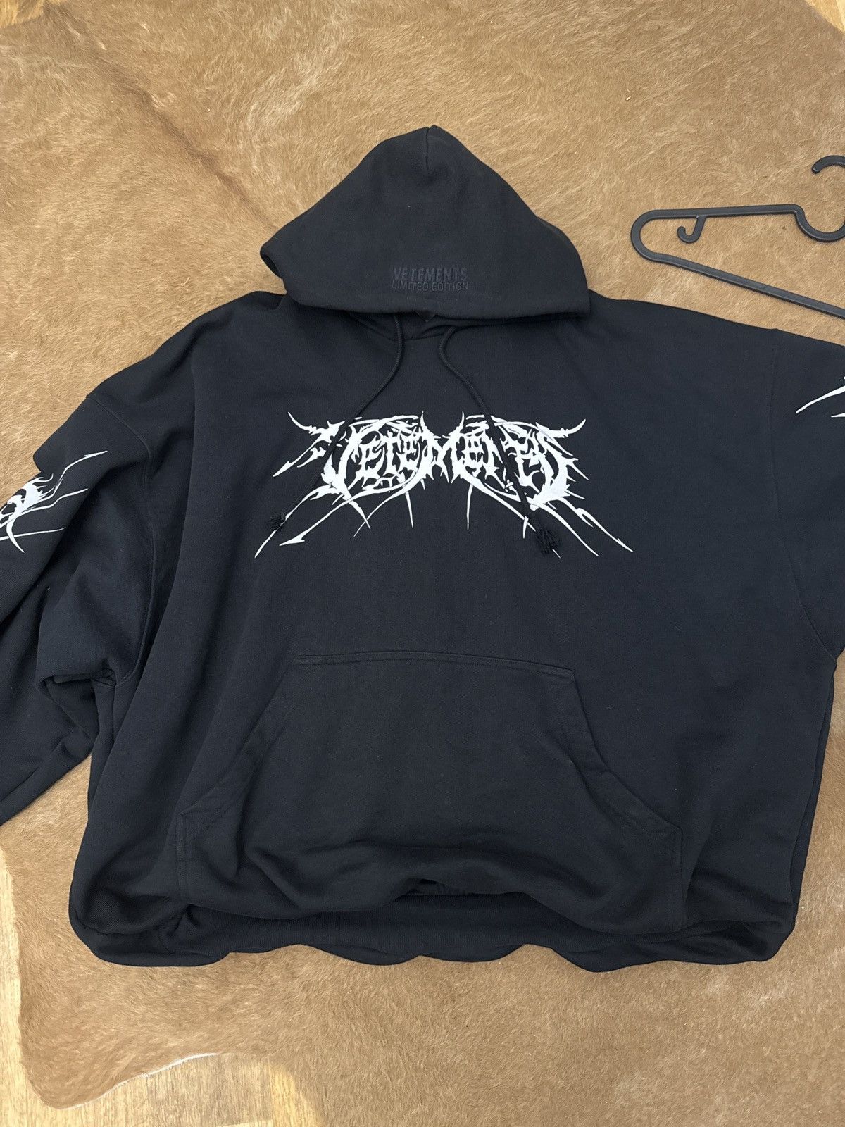 Vetements Metal Logo Hoodie T-Shirts, Sweatshirt | PodTeesHub.com