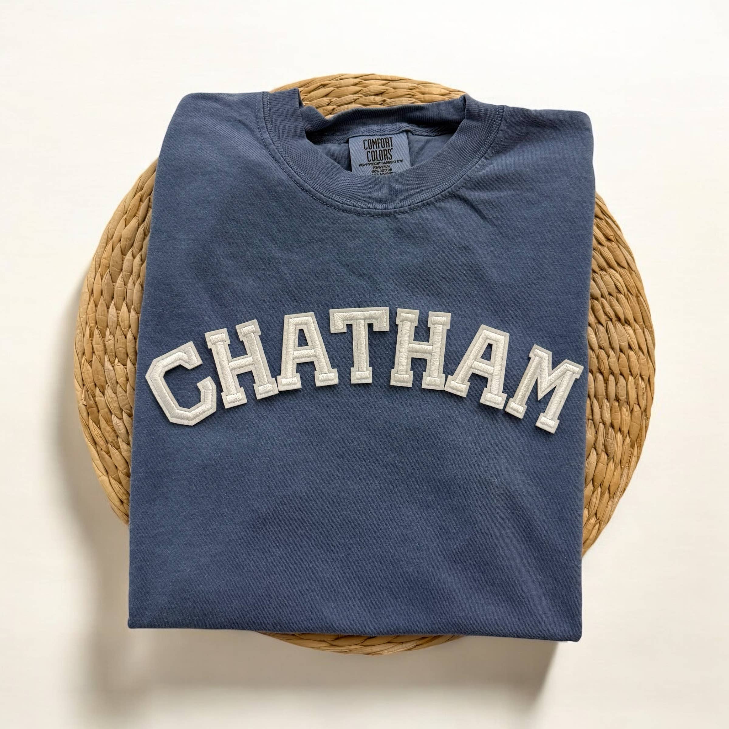 Comfort Colors Chatham Massachusetts Short Sleeve Shirt Hoodie, Sweatshirt | PodTeesHub.com