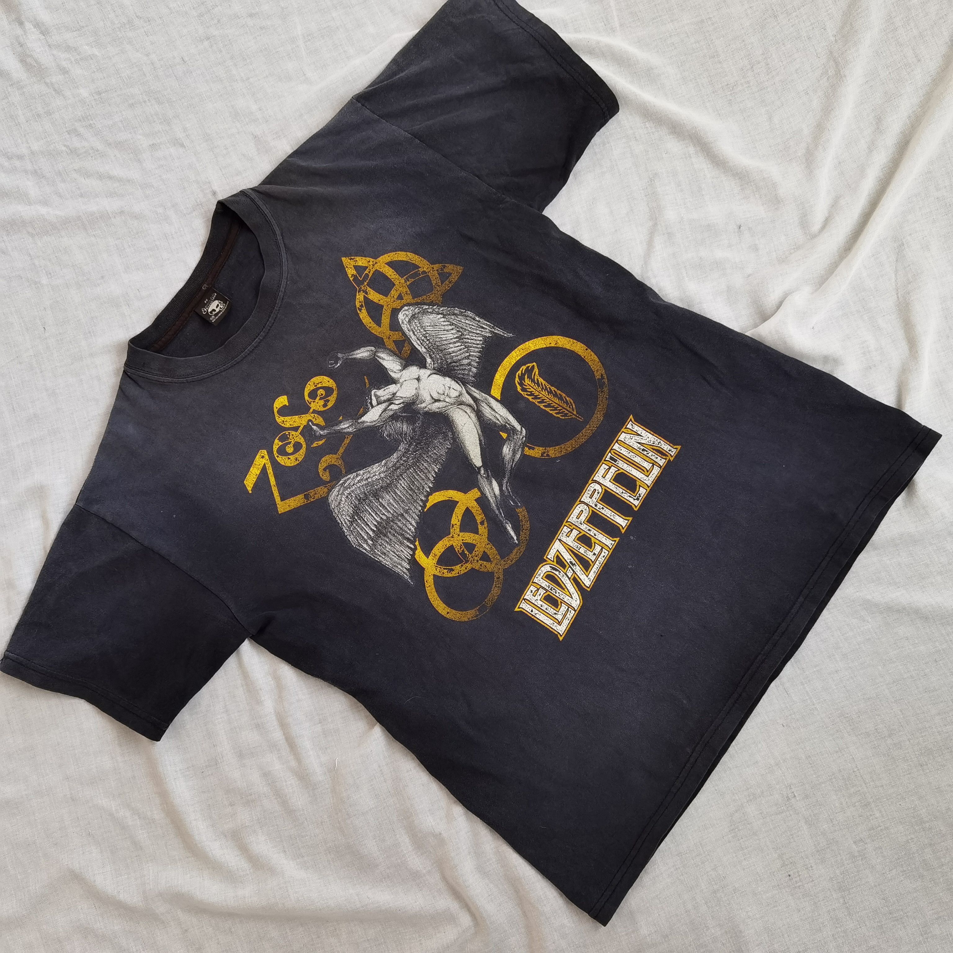 Led Zeppelin X Vintage 90s Led Zeppelin Mexican Bootleg T Shirt Hoodie, Sweatshirt | PodTeesHub.com