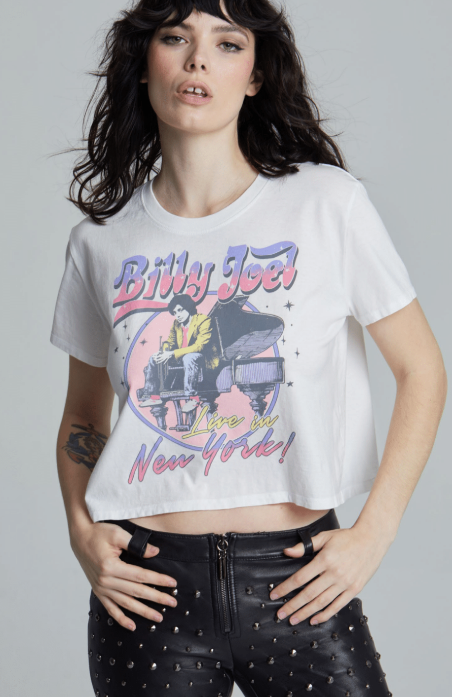 302291 - Billy Joel Crop Tee 9/15 Hoodie, Sweatshirt | PodTeesHub.com