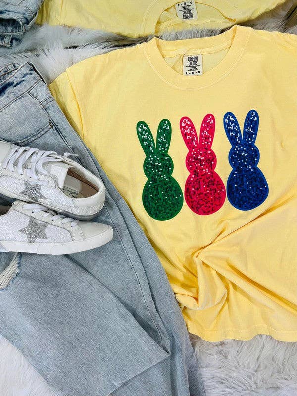 Peeps Multi Glitter Trio Tee Hoodie, Sweatshirt | PodTeesHub.com