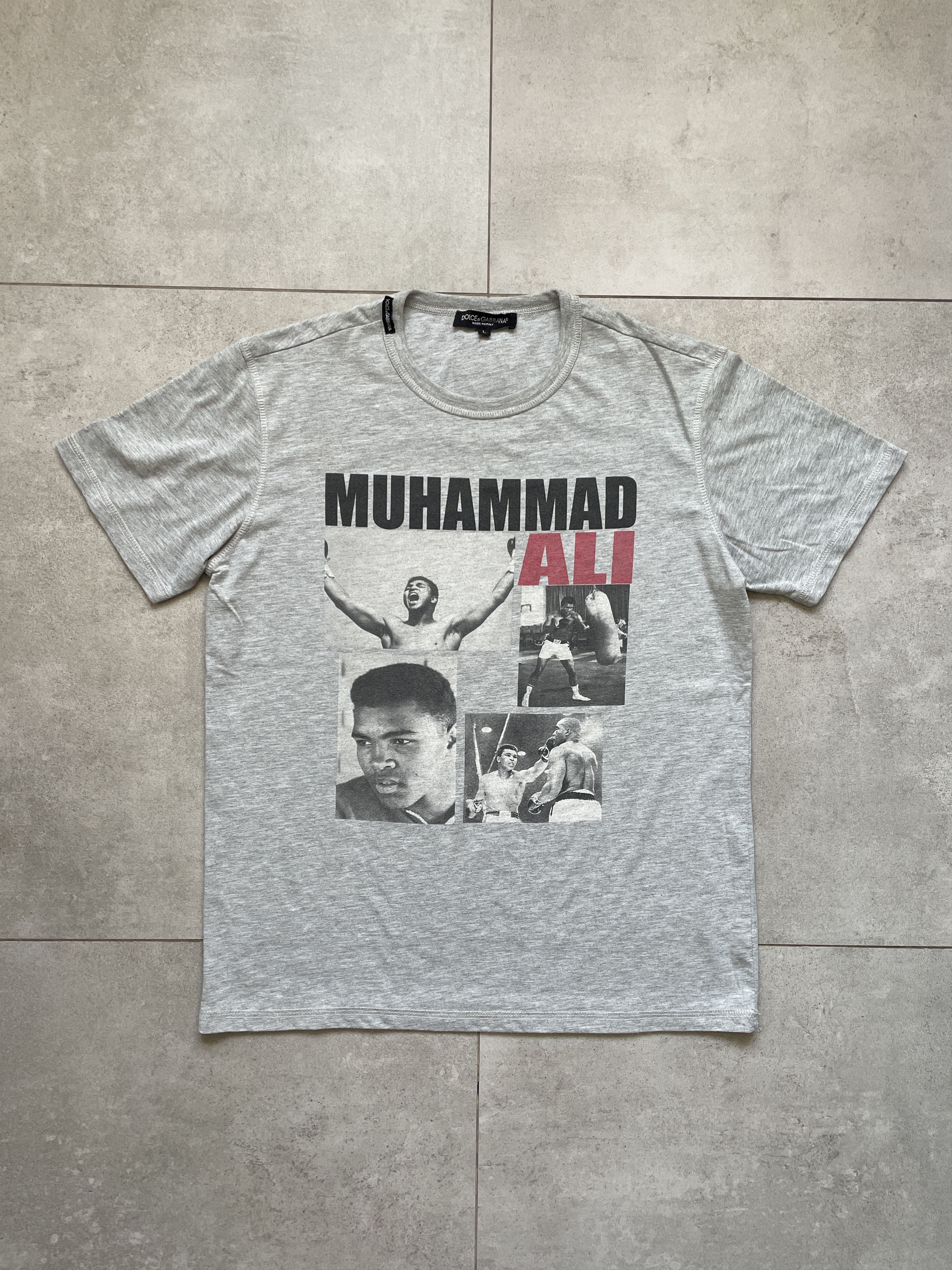Gabbana Dolce And Gabbana D G Muhammad Ali Boxing Graphic Y2k Tee Hoodie, Sweatshirt | PodTeesHub.com