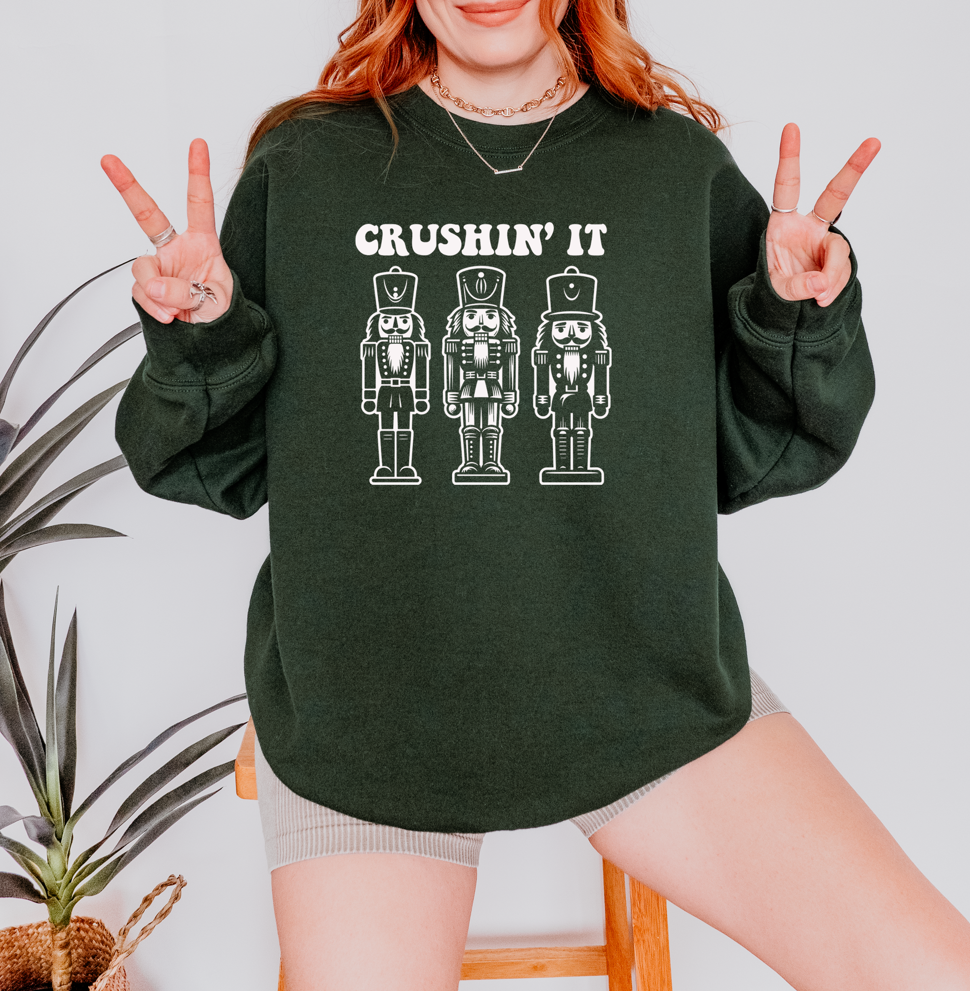 Christmas Sweatshirt, Nutcracker, Graphic Apparel T-Shirts, Hoodie | PodTeesHub.com
