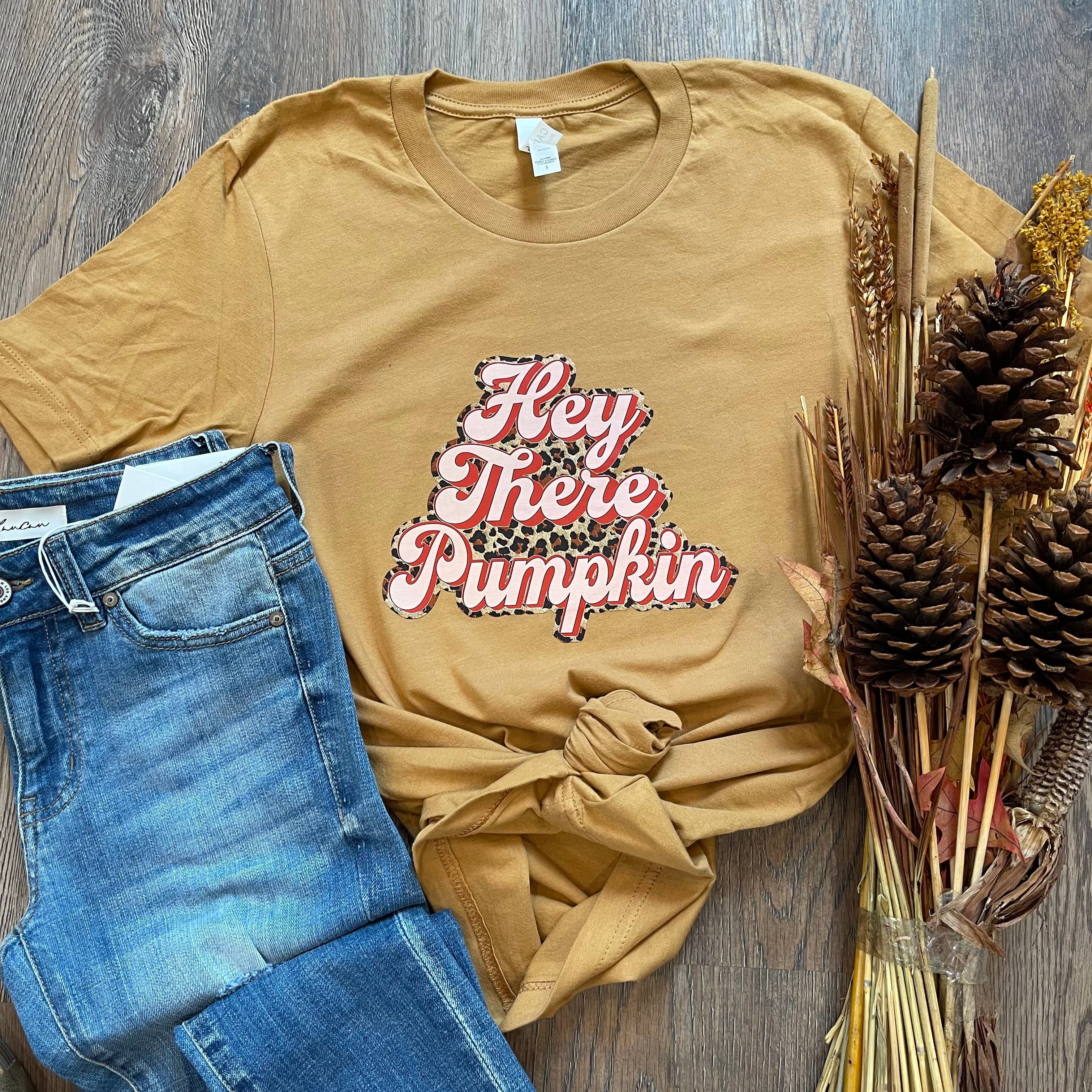 Hey There Pumpkin Tee Hoodie, Sweatshirt | PodTeesHub.com