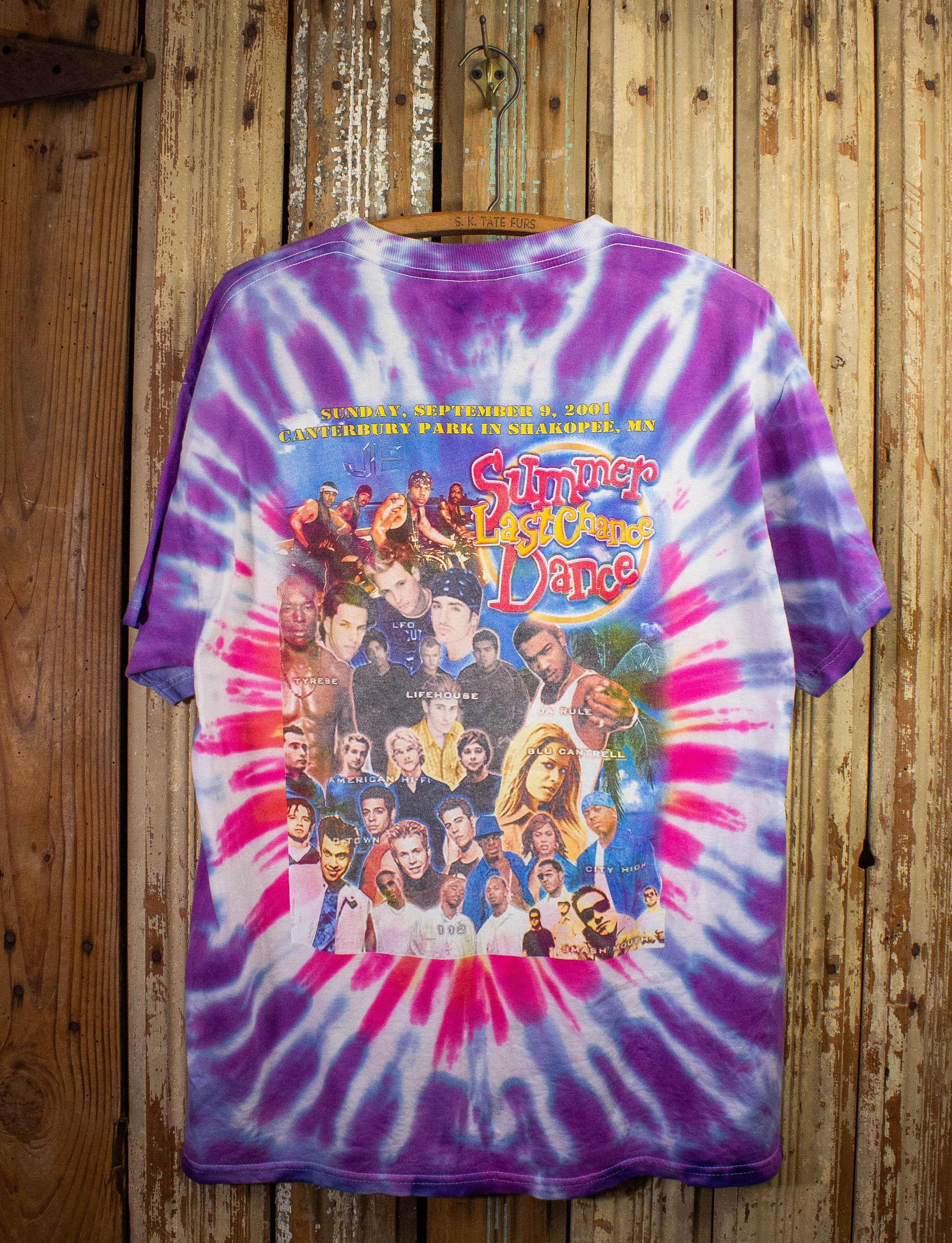 Vintage Summer Last Chance Dance Concert T Shirt 2001 Hoodie, Sweatshirt | PodTeesHub.com