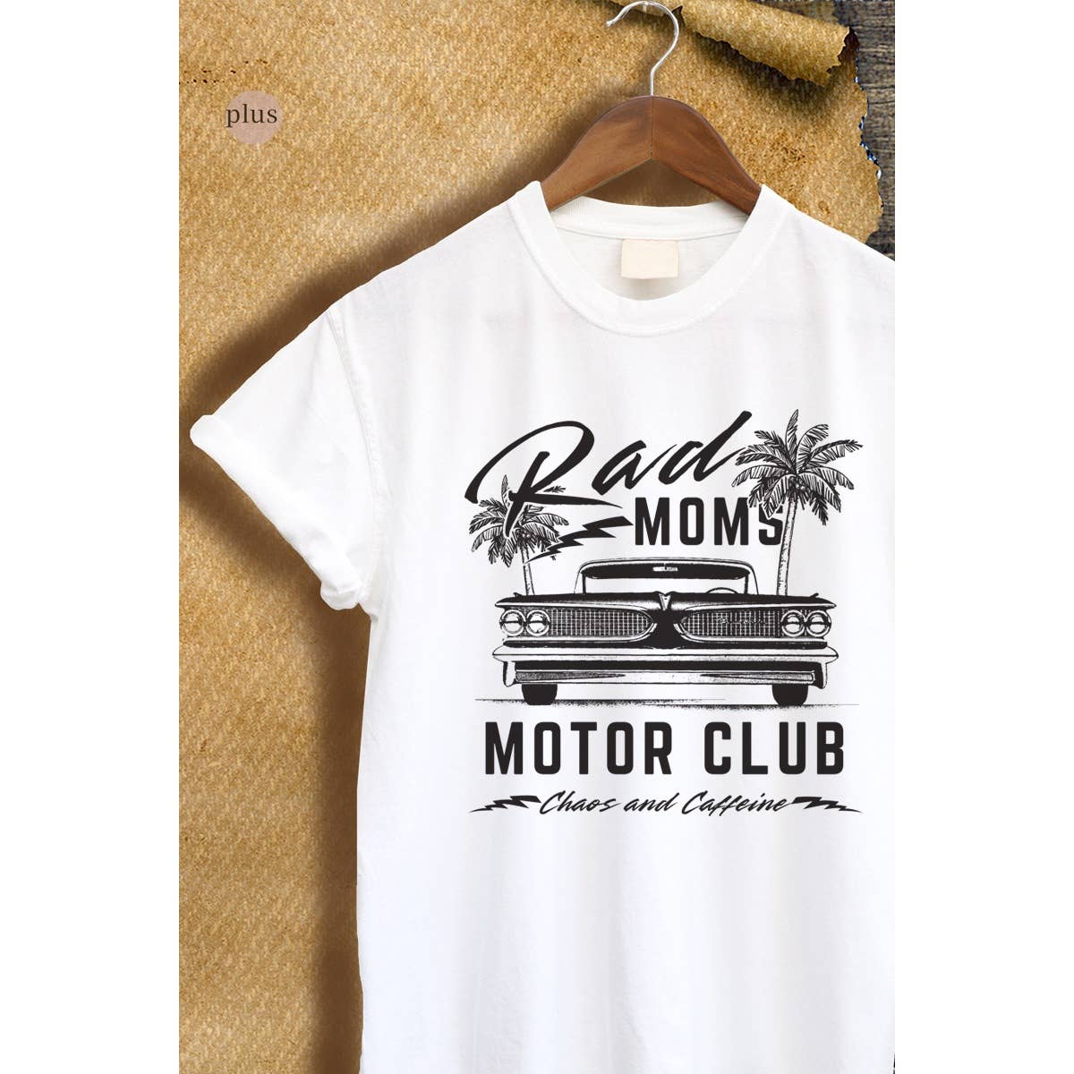 Rad Mom  Vintage Graphic Plus Tee Hoodie, Sweatshirt | PodTeesHub.com