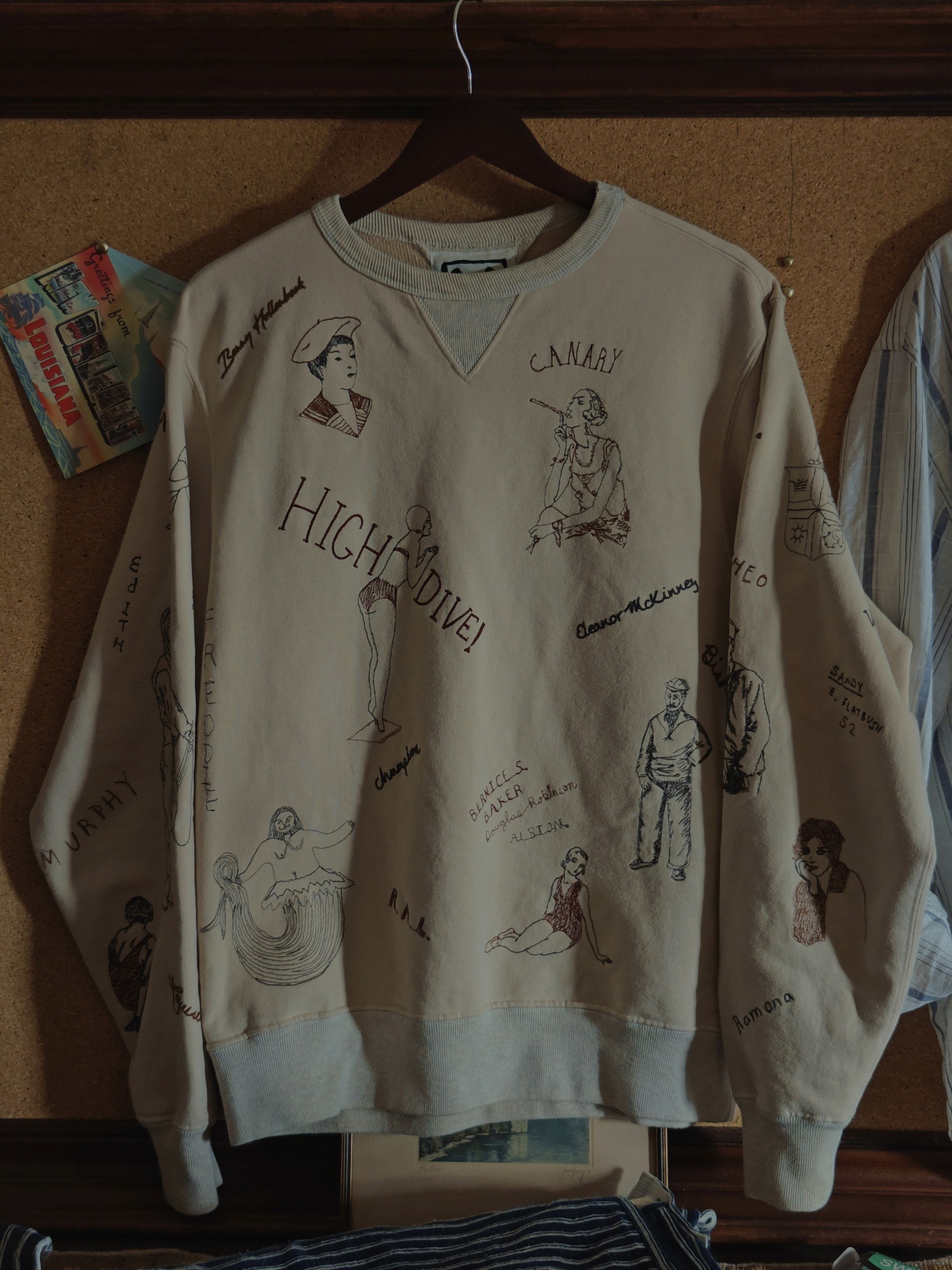 Samuel Zelig High Dive Embroidered Sweatshirt T-Shirts, Hoodie | PodTeesHub.com