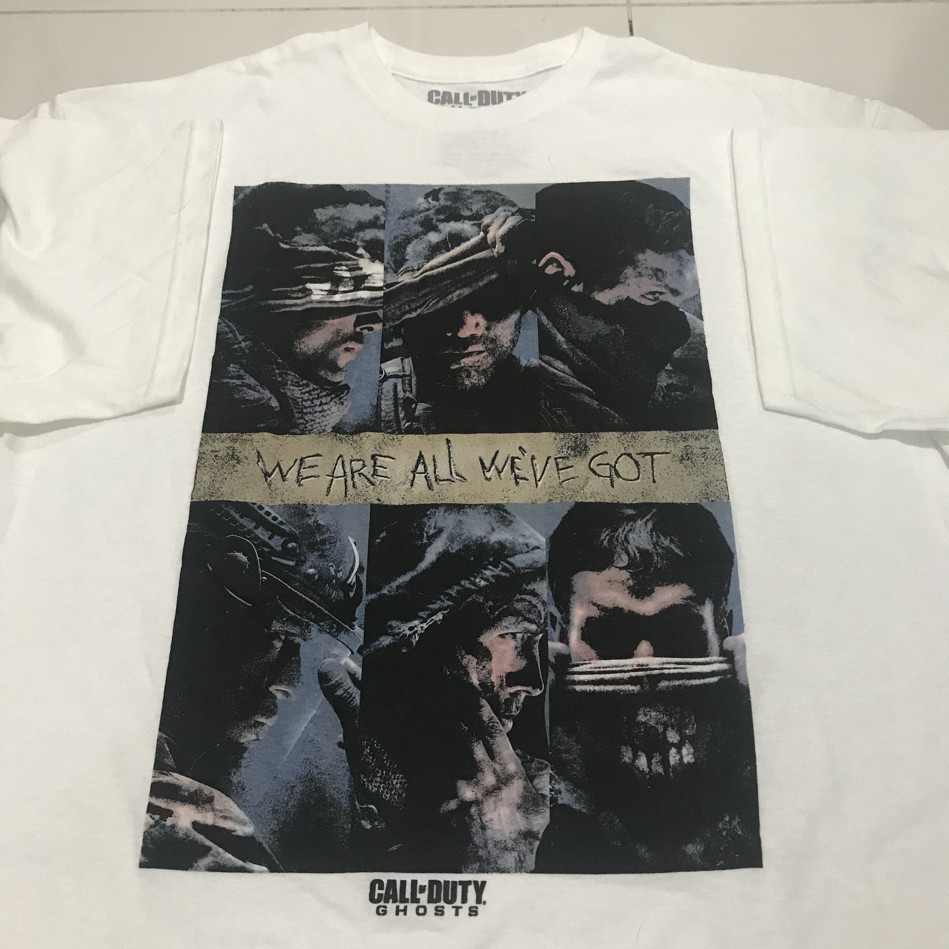 Playstation Call Of Duty Ghosts Tee Xl Windows Xbox 360 Playstation Hoodie, Sweatshirt | PodTeesHub.com