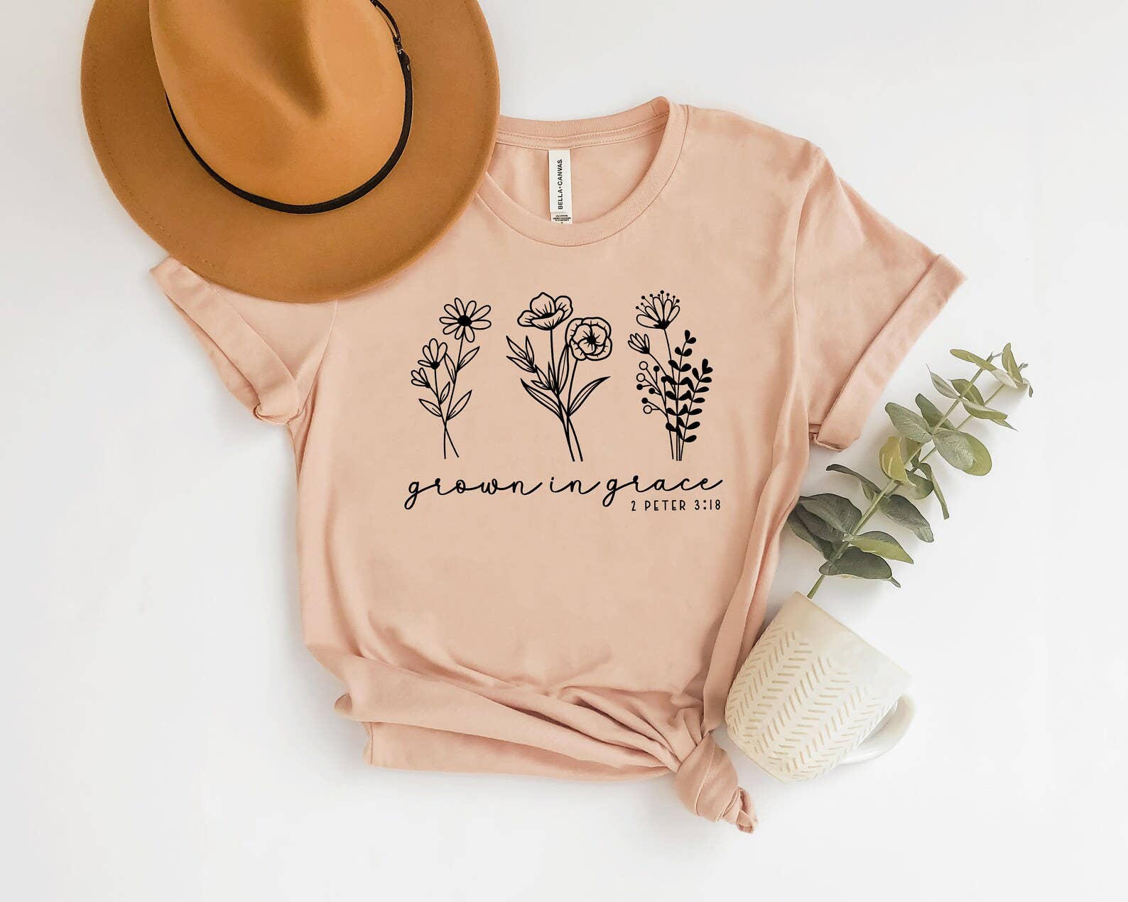 Grown in Grace T-Shirt Hoodie, Sweatshirt | PodTeesHub.com