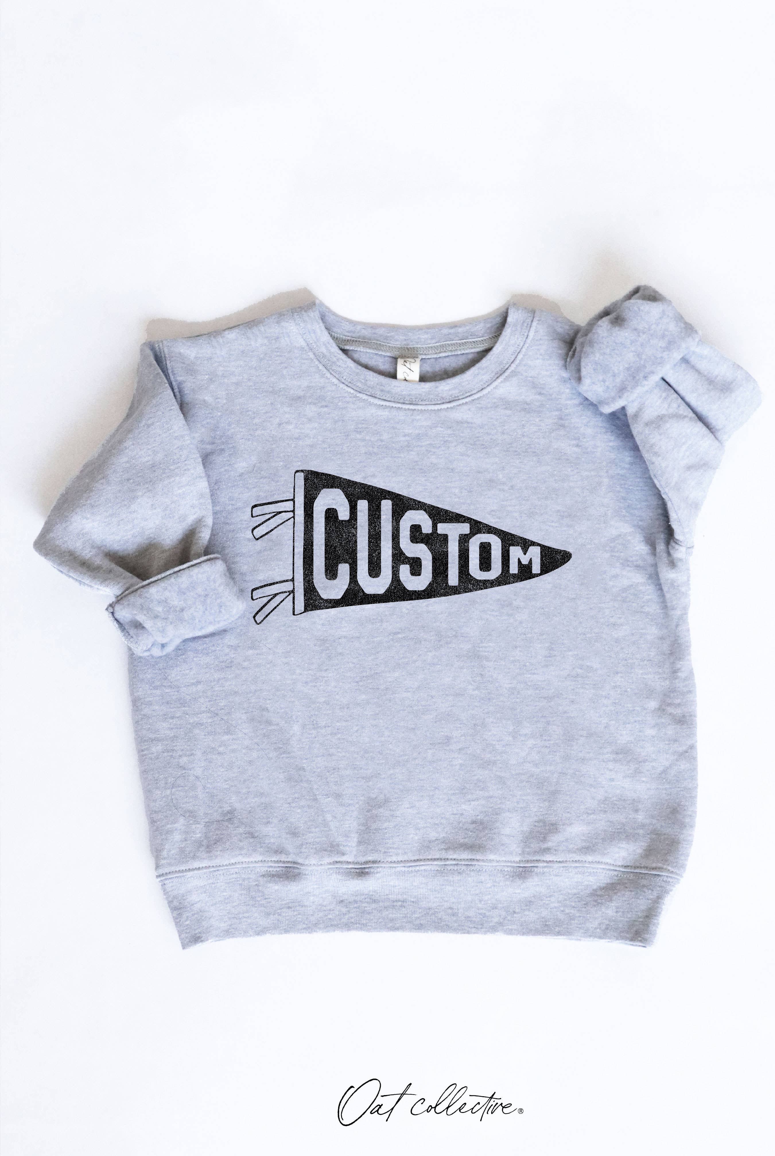 Custom Pennant  Toddler Graphic Sweatshirt T-Shirts, Hoodie | PodTeesHub.com