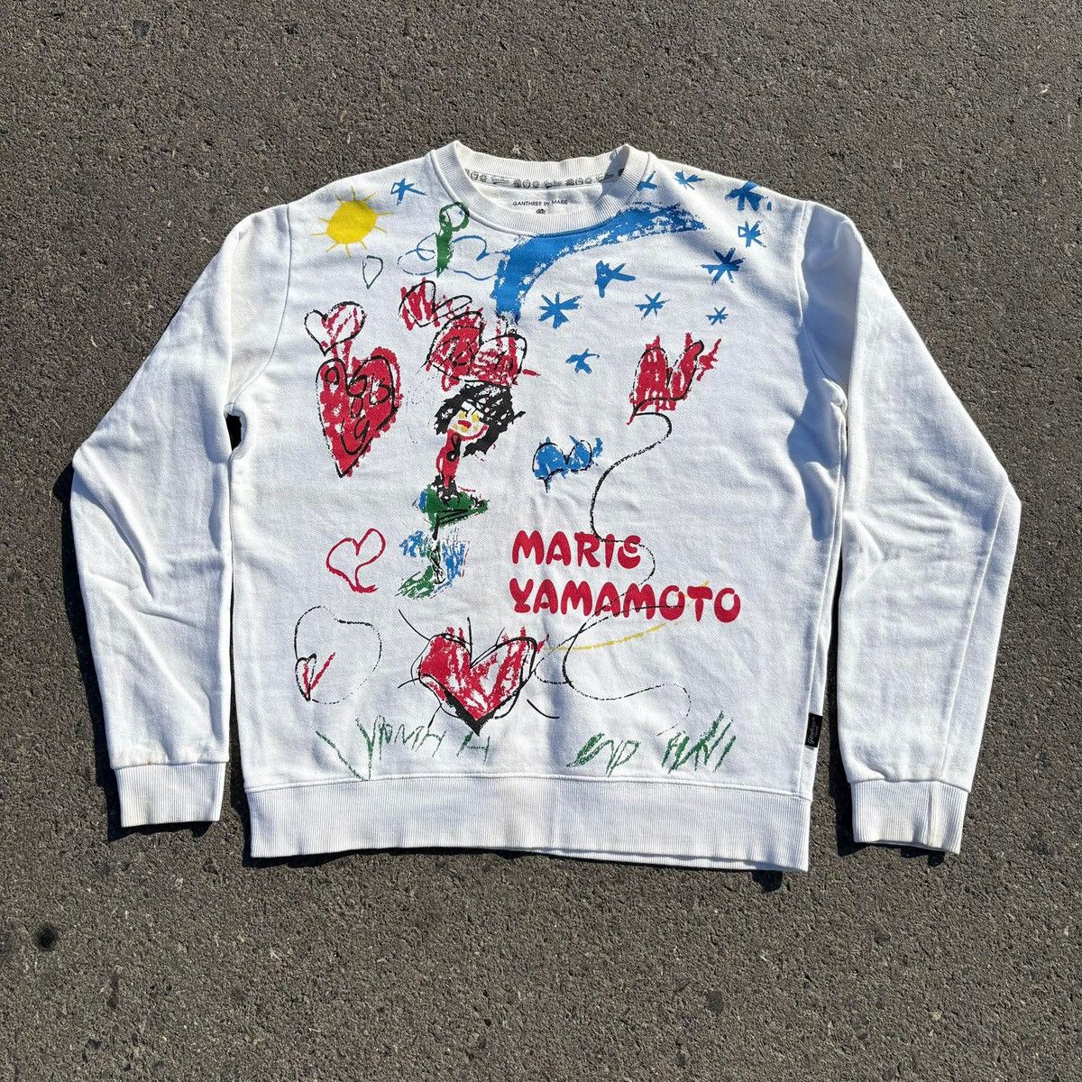Japanese Brand Gantree By Marie Yamamoto Hand Drawn Graphic Sweatshirt T-Shirts, Hoodie | PodTeesHub.com